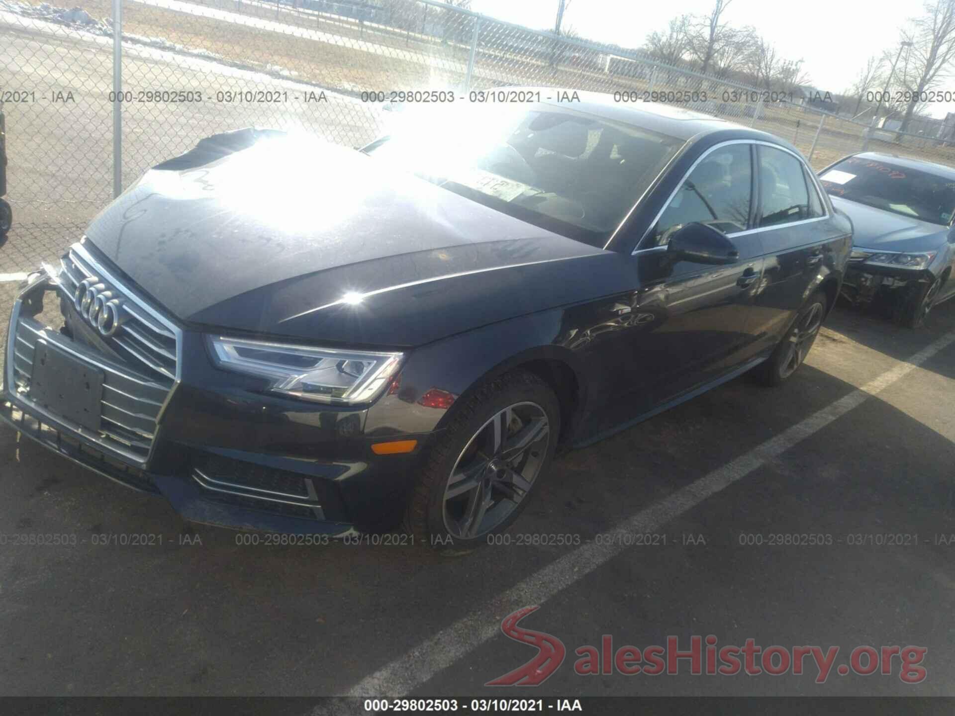 WAUENAF44HN044442 2017 AUDI A4