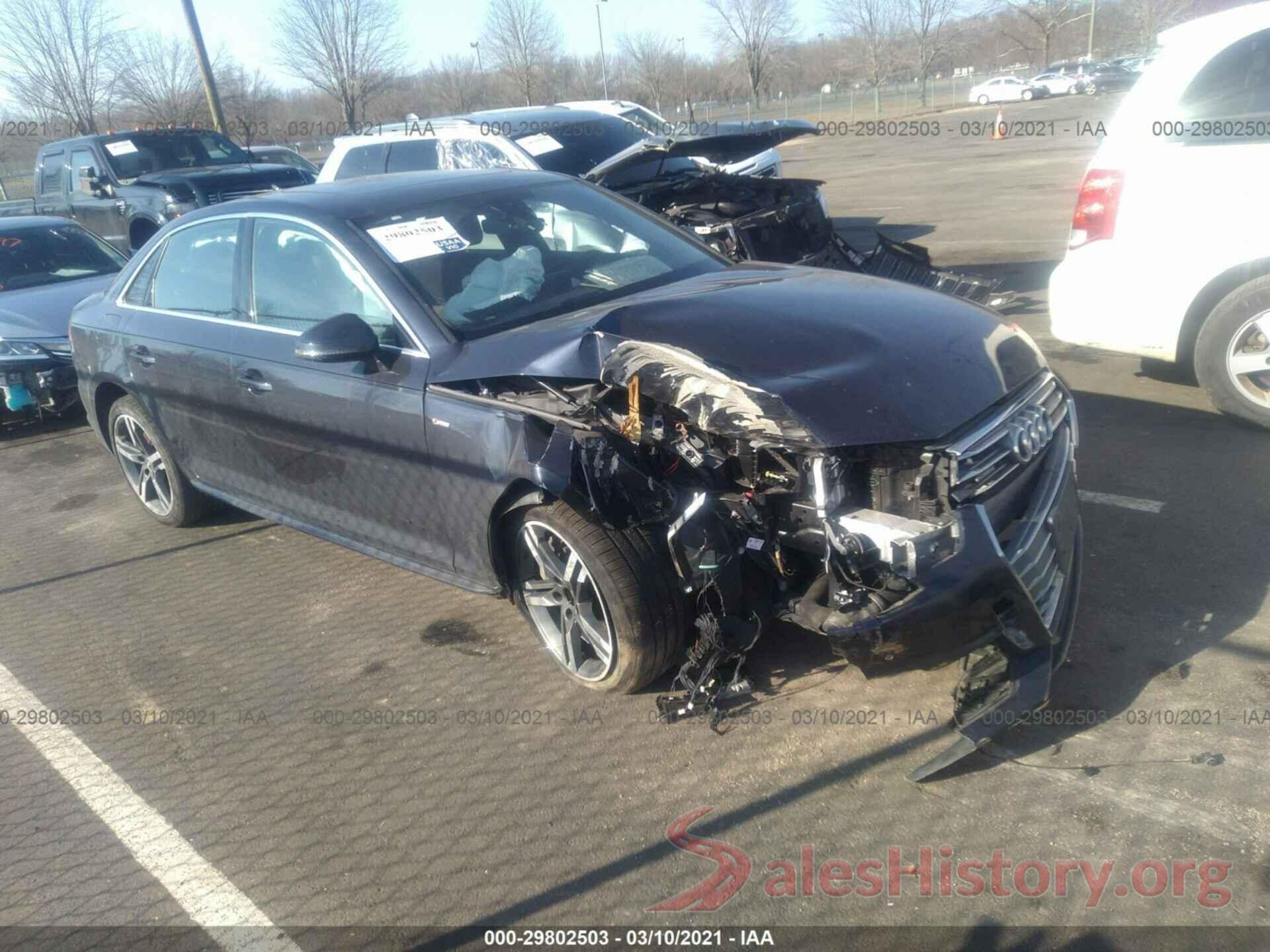 WAUENAF44HN044442 2017 AUDI A4