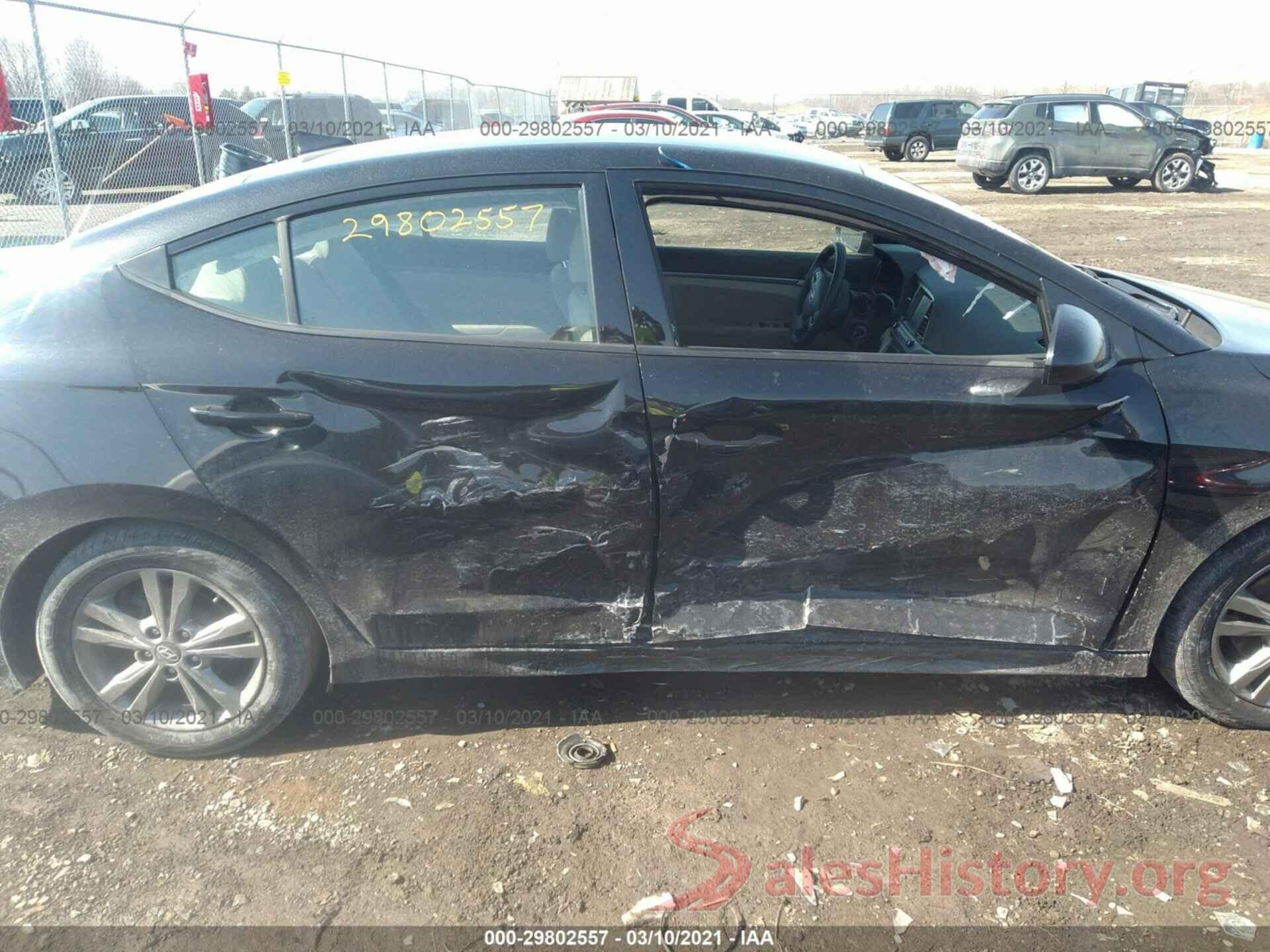 5NPD84LF3JH377573 2018 HYUNDAI ELANTRA