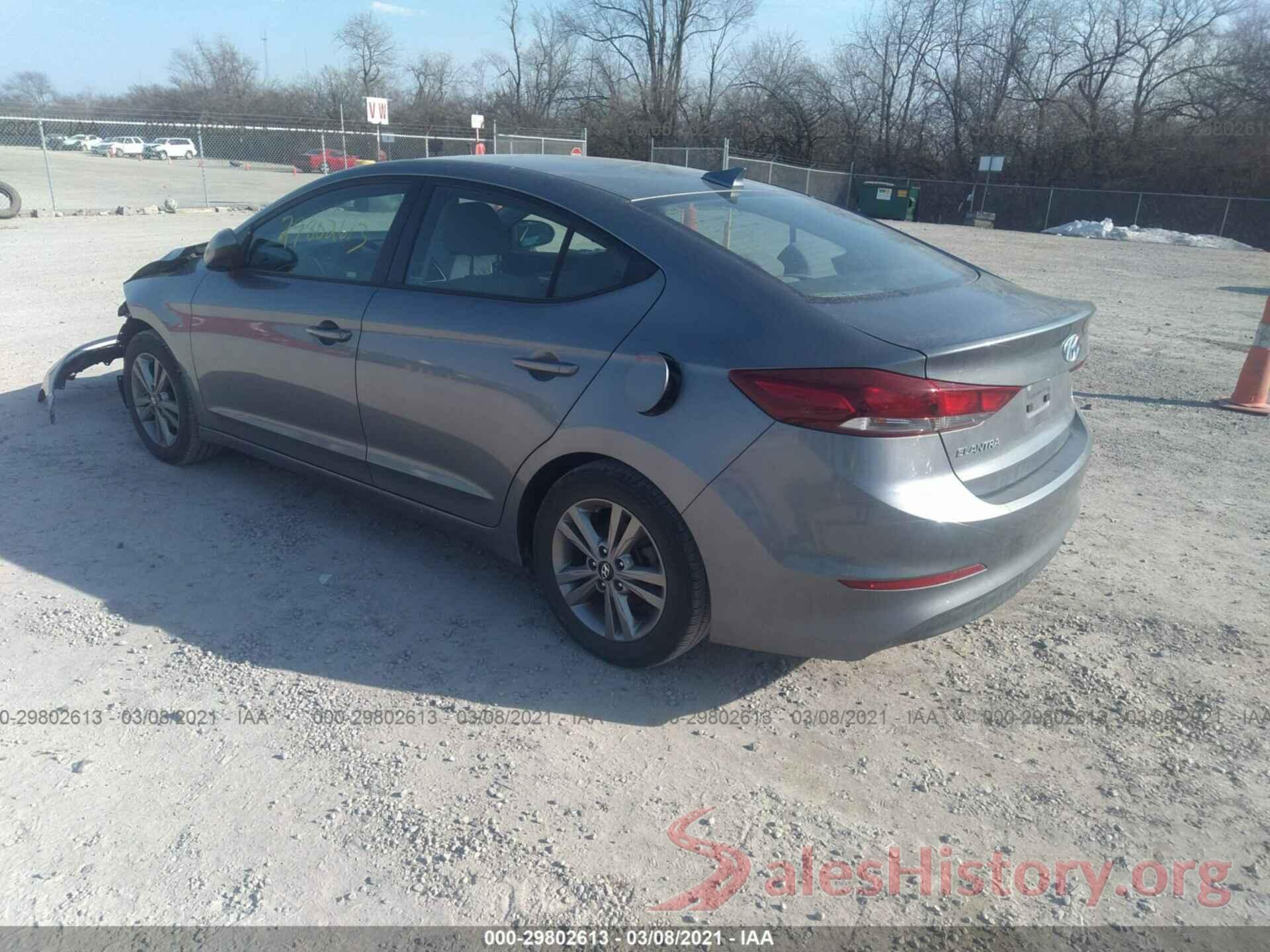 KMHD84LF4JU536912 2018 HYUNDAI ELANTRA