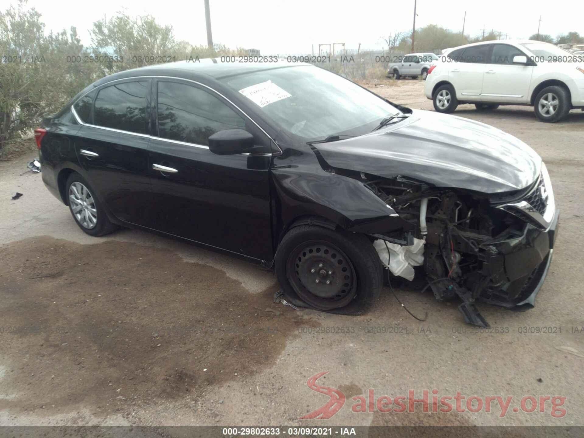 3N1AB7APXHL692448 2017 NISSAN SENTRA