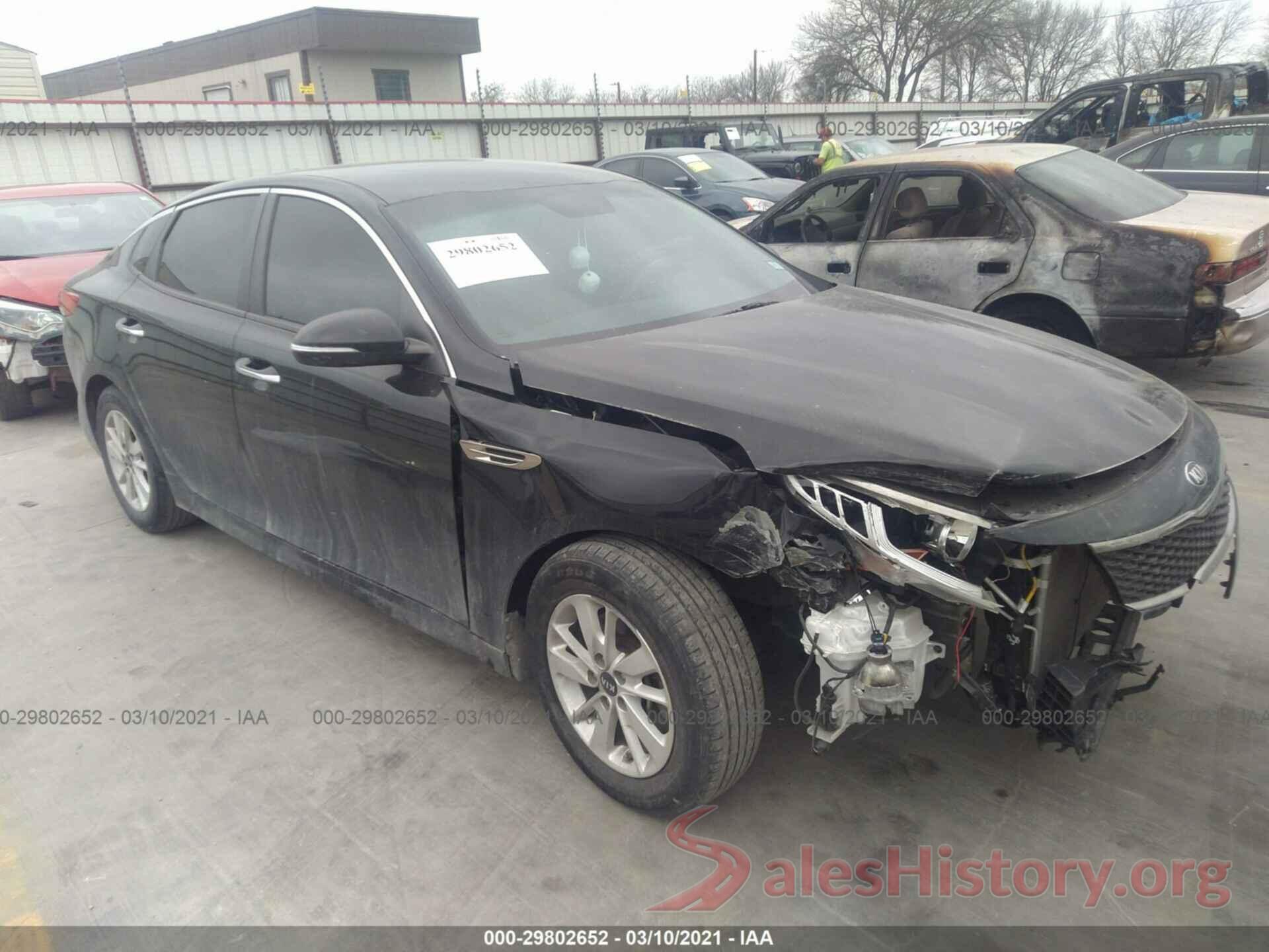 5XXGT4L3XGG057270 2016 KIA OPTIMA