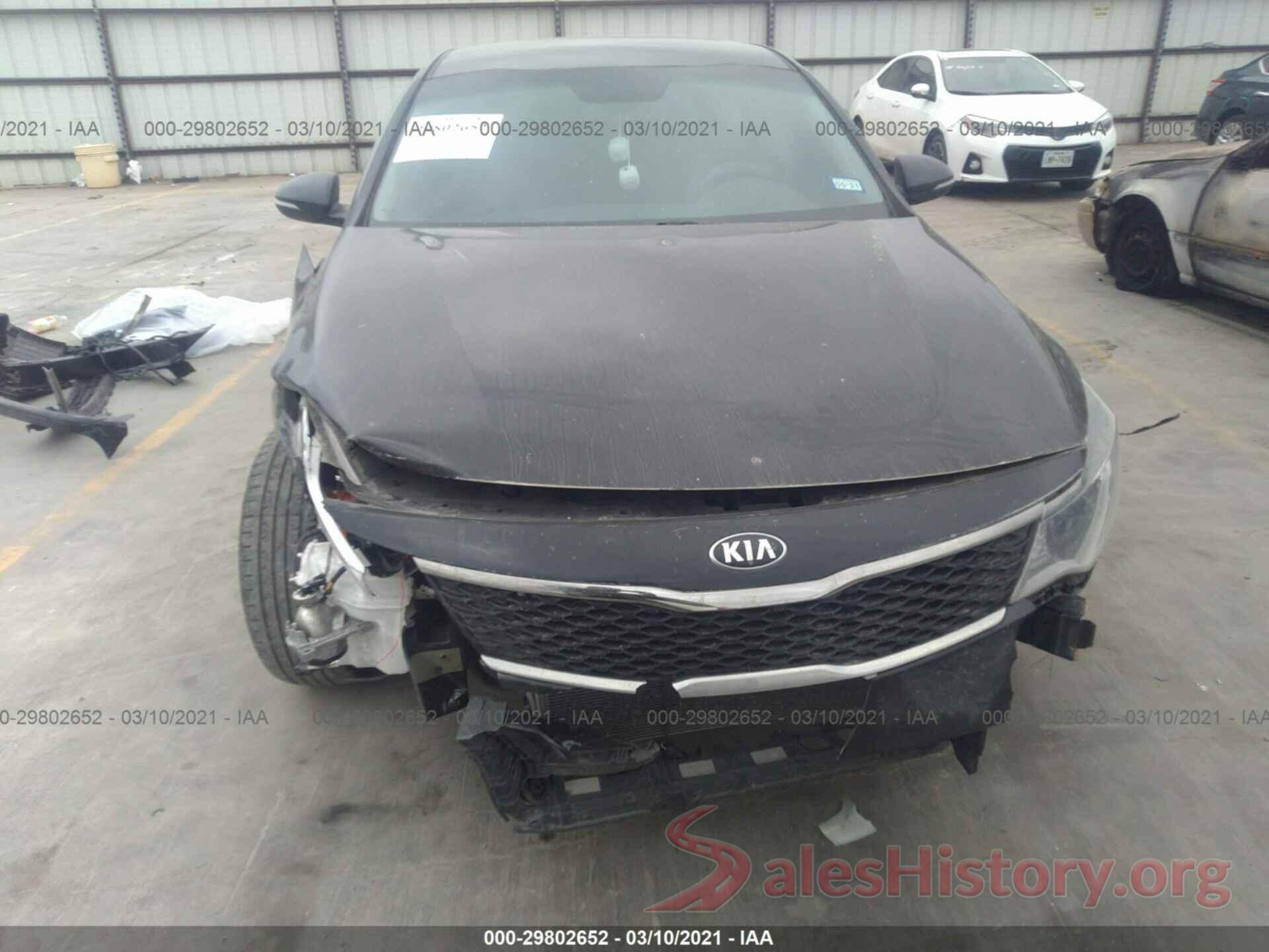 5XXGT4L3XGG057270 2016 KIA OPTIMA