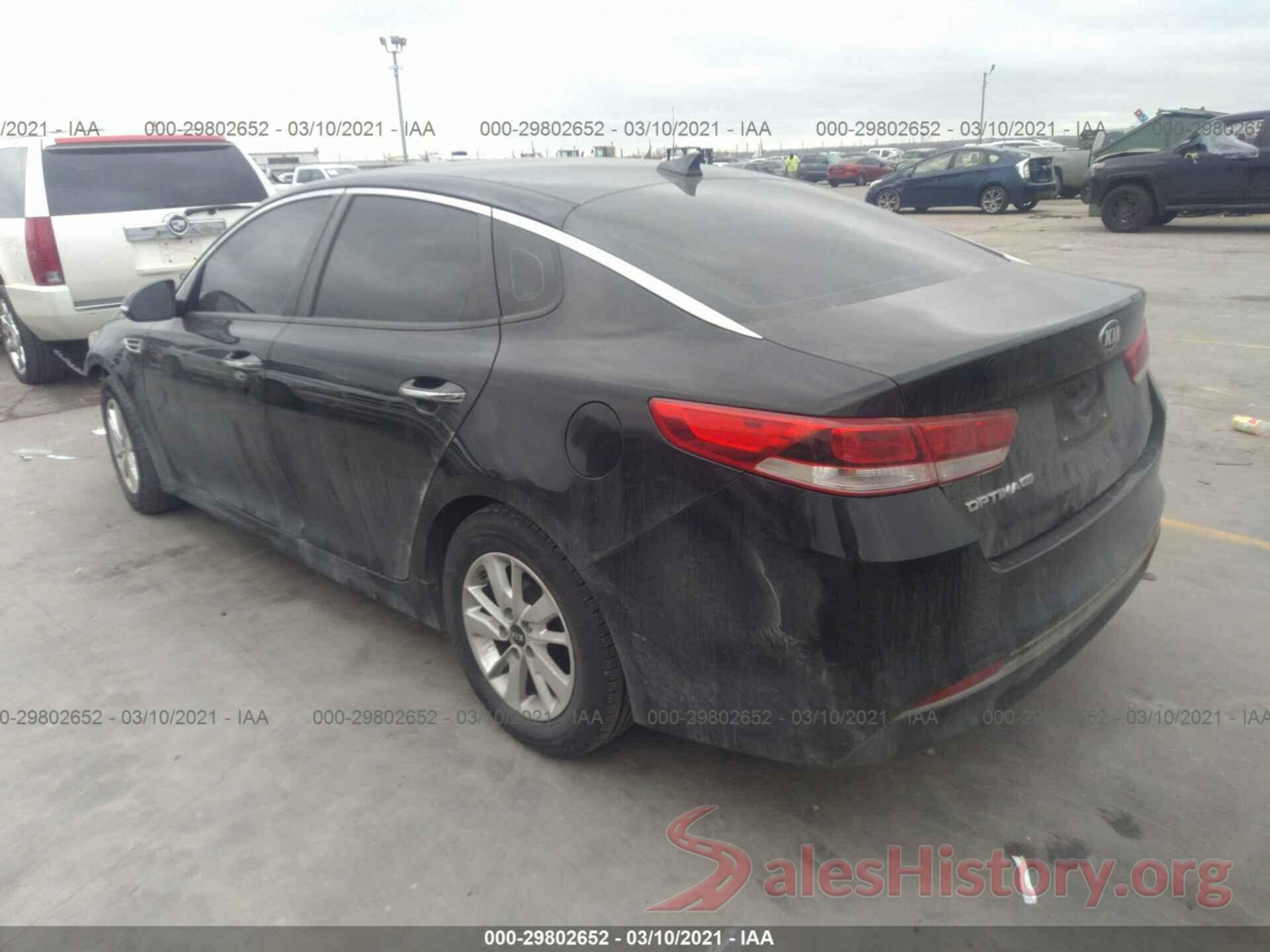 5XXGT4L3XGG057270 2016 KIA OPTIMA