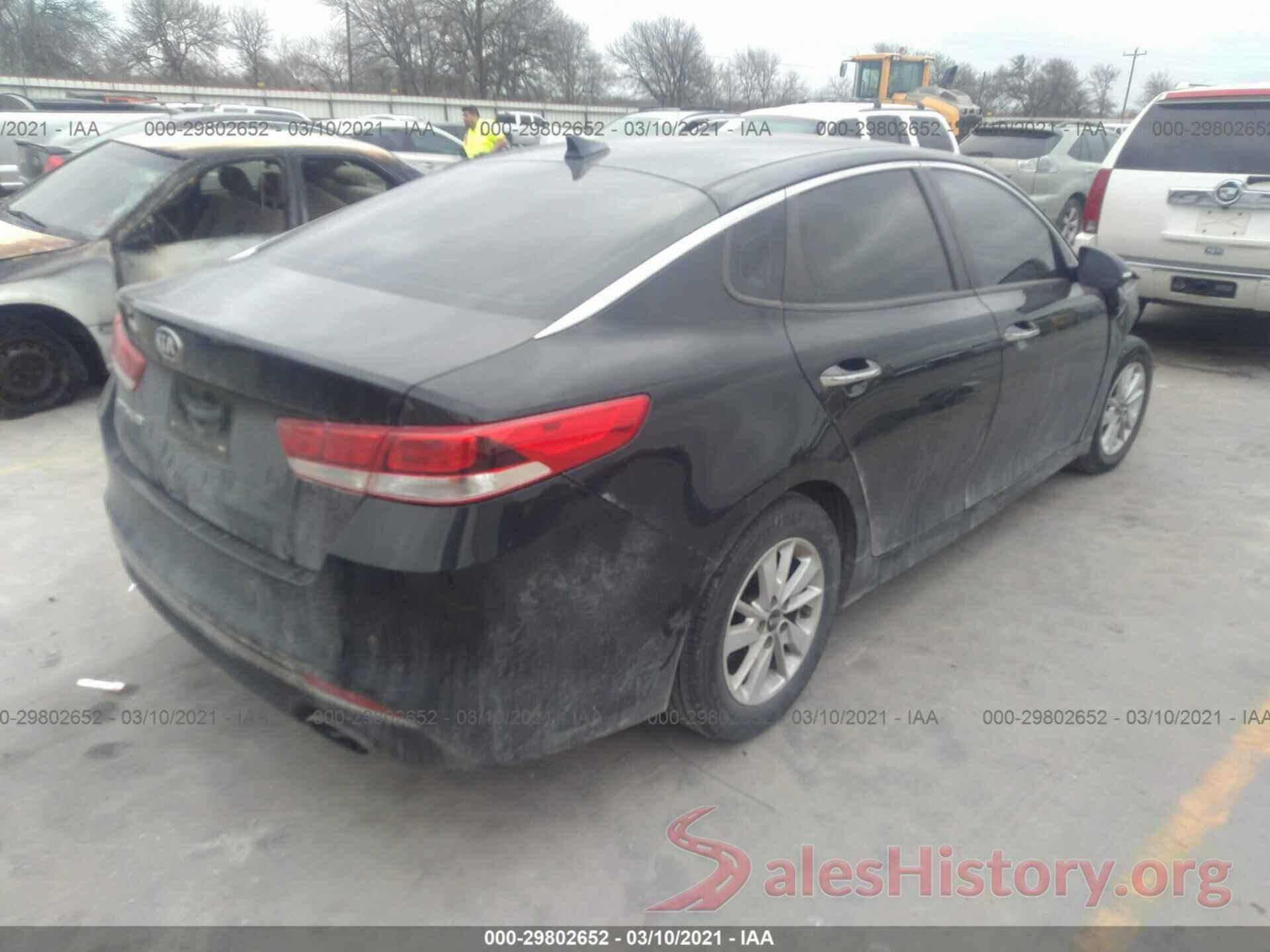 5XXGT4L3XGG057270 2016 KIA OPTIMA