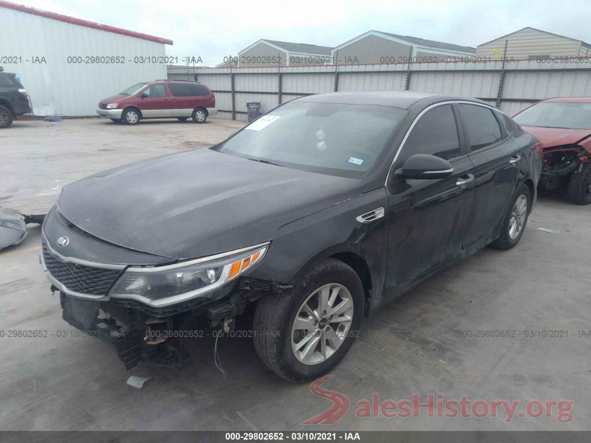 5XXGT4L3XGG057270 2016 KIA OPTIMA