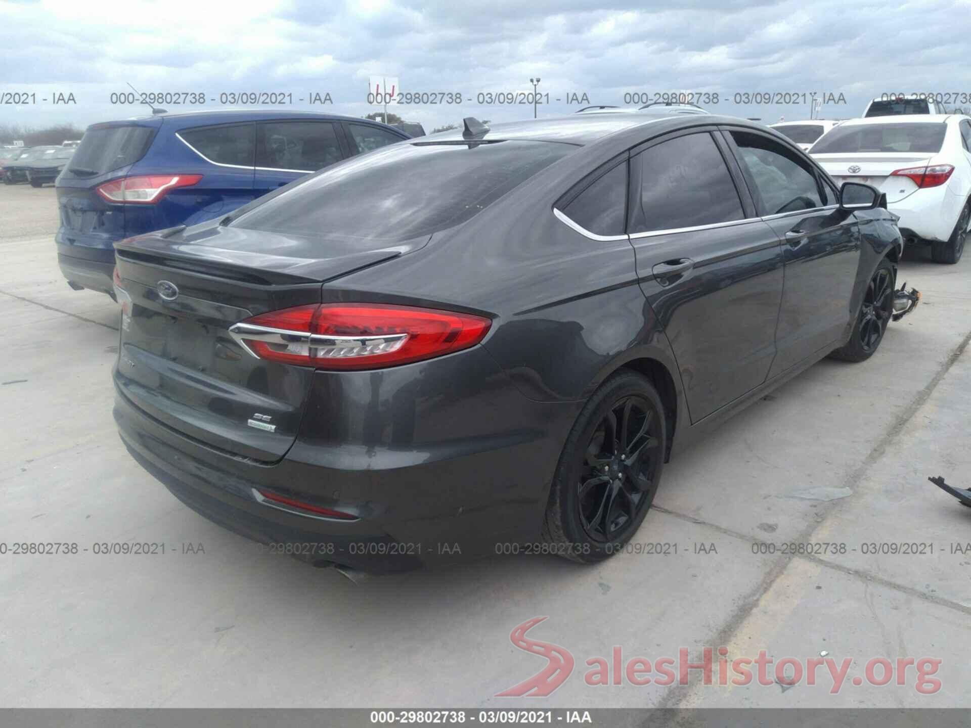 3FA6P0HD2KR148009 2019 FORD FUSION