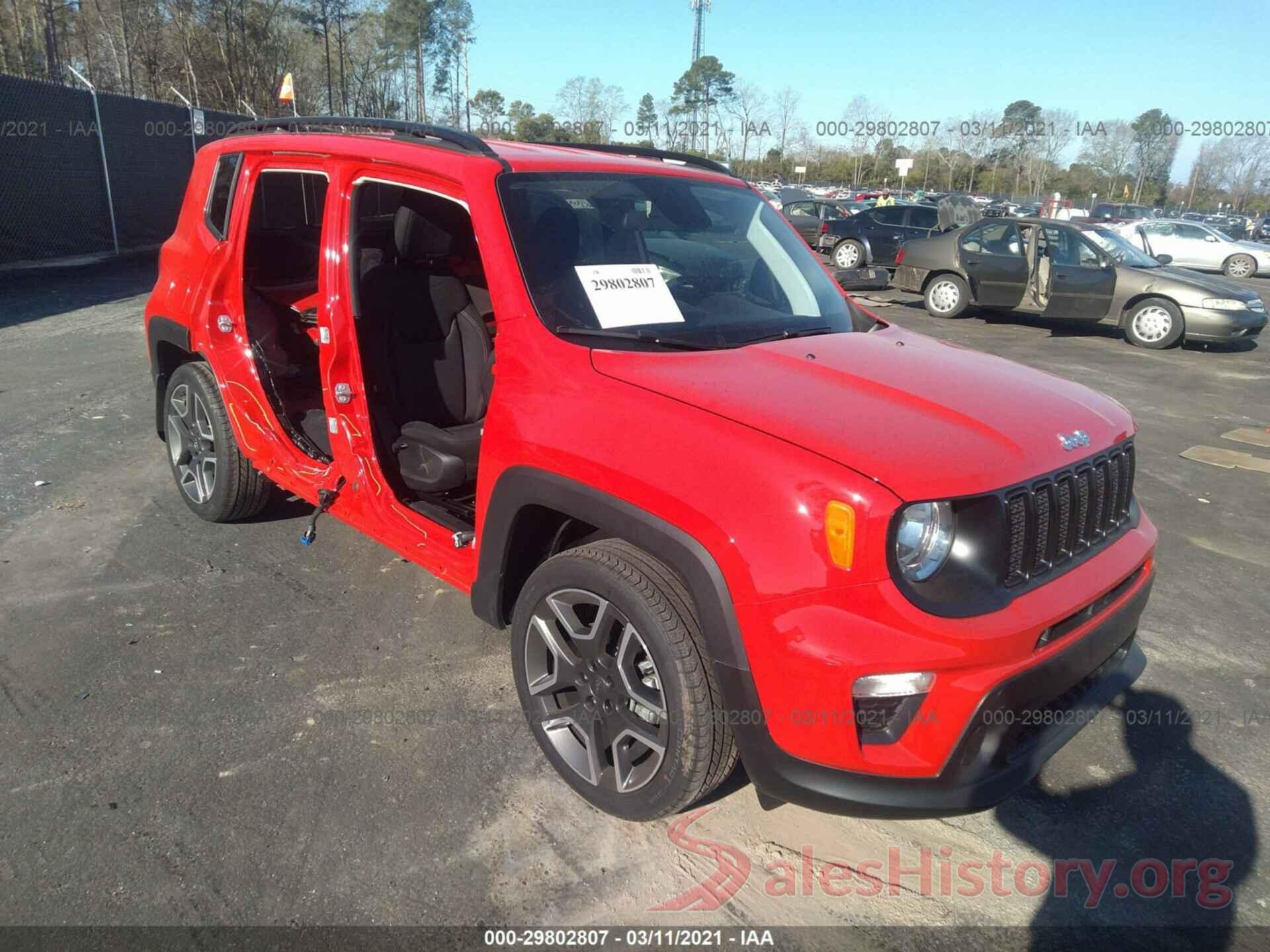 ZACNJAABXLPL79593 2020 JEEP RENEGADE