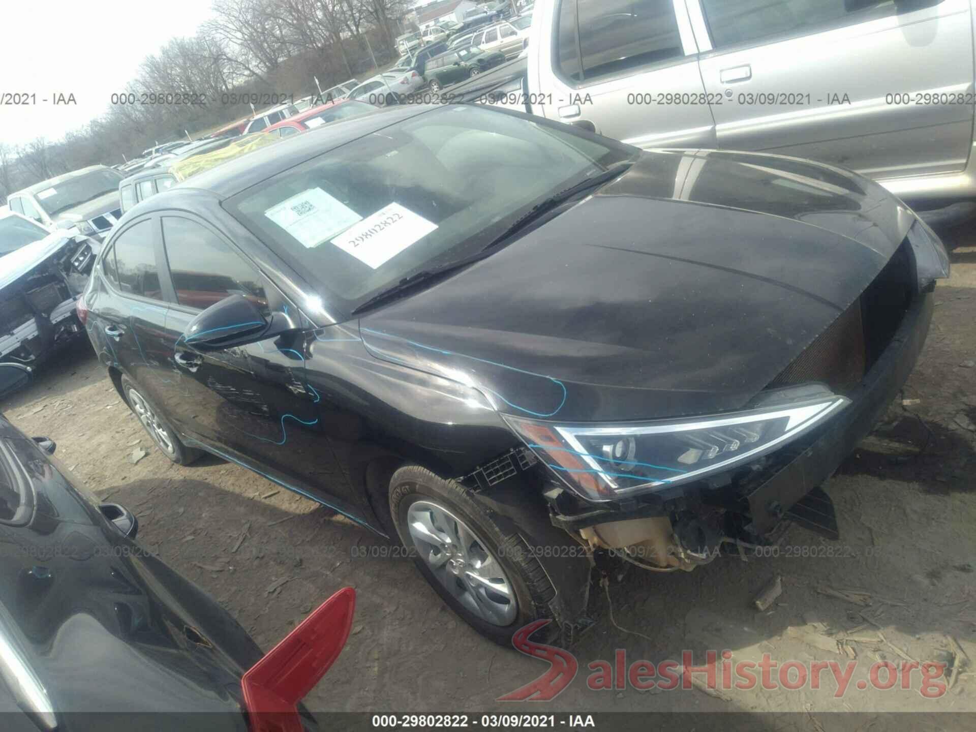 KMHD74LF3KU760080 2019 HYUNDAI ELANTRA