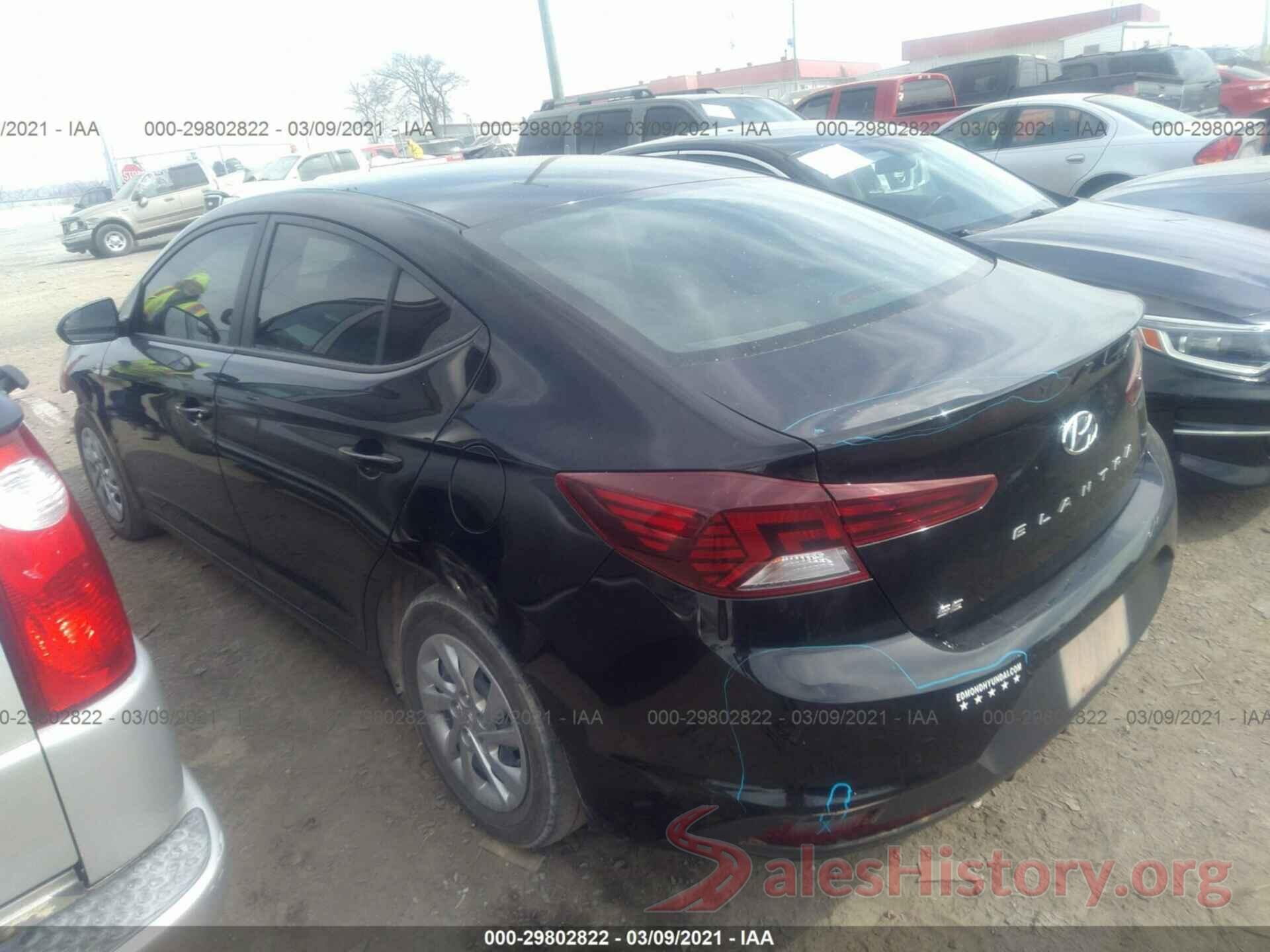 KMHD74LF3KU760080 2019 HYUNDAI ELANTRA