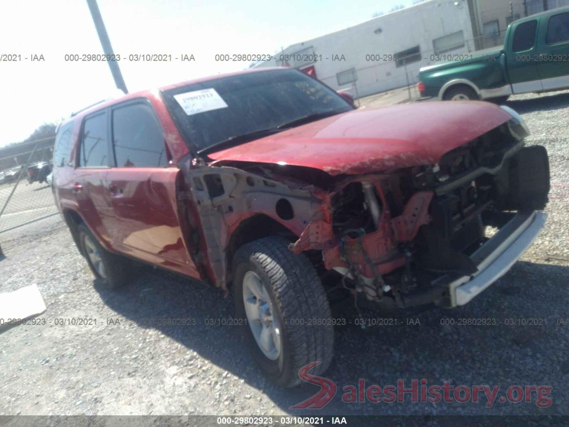 JTEZU5JR1G5139147 2016 TOYOTA 4RUNNER