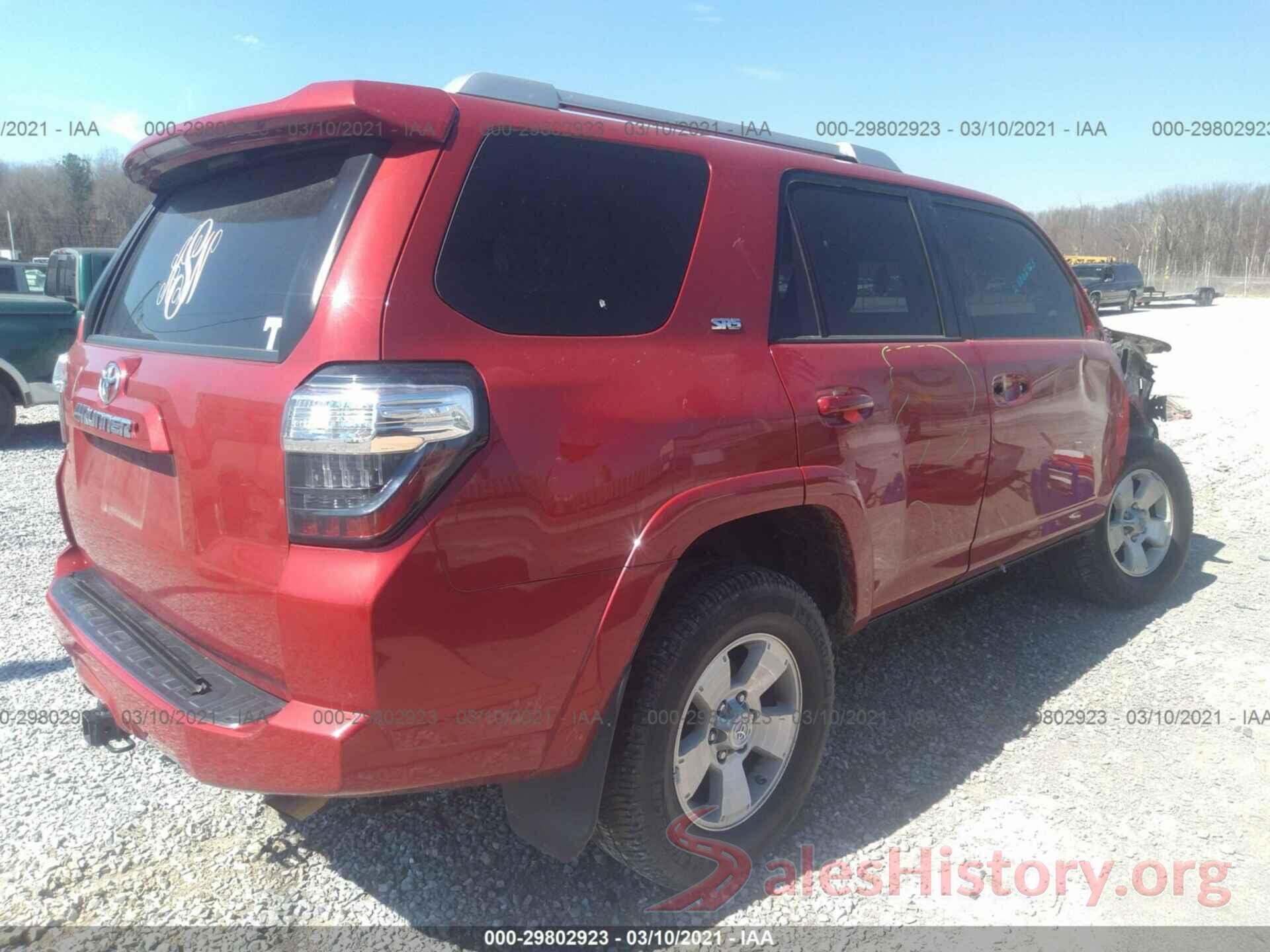 JTEZU5JR1G5139147 2016 TOYOTA 4RUNNER