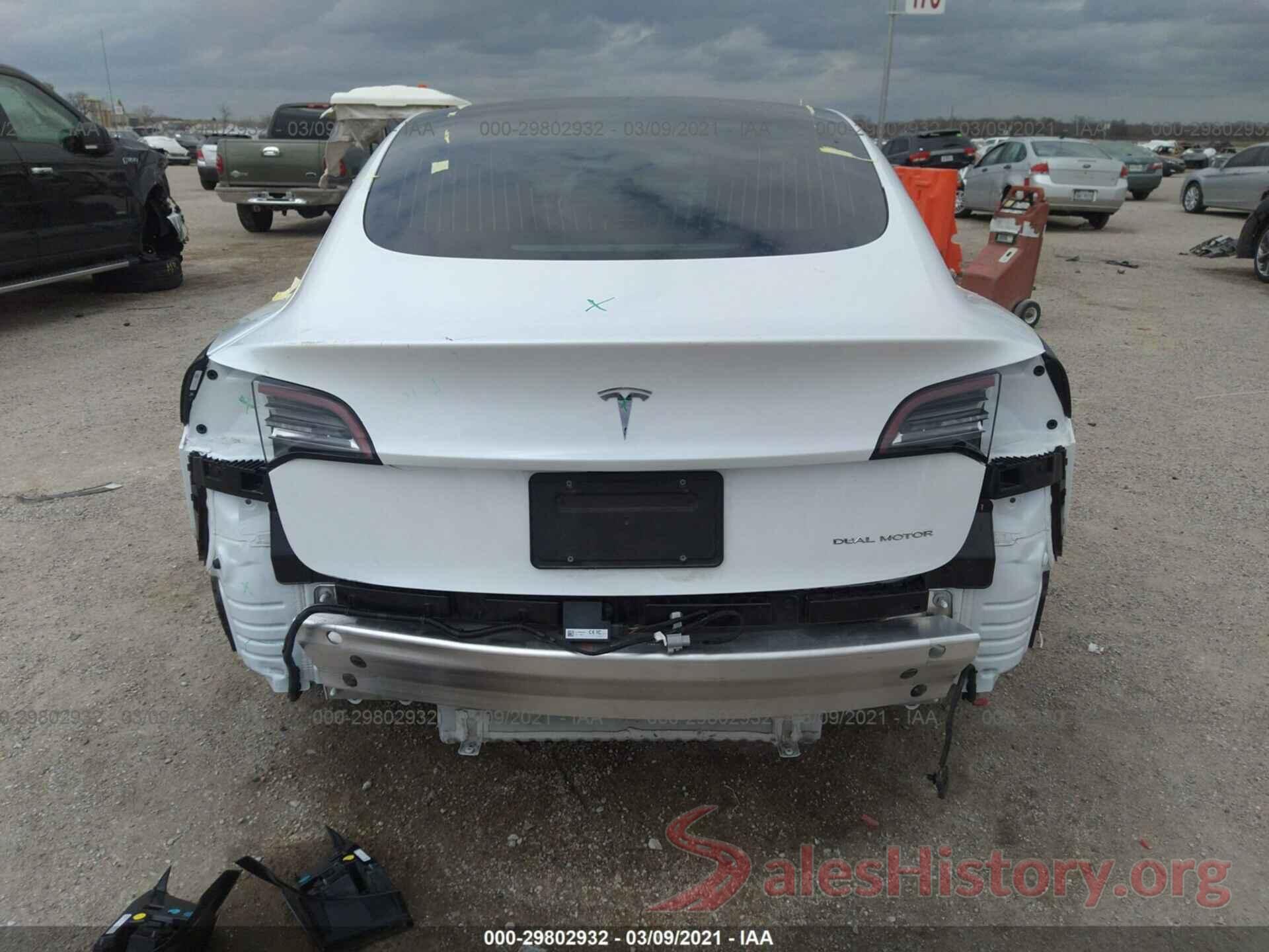 5YJ3E1EB5LF515936 2020 TESLA MODEL 3