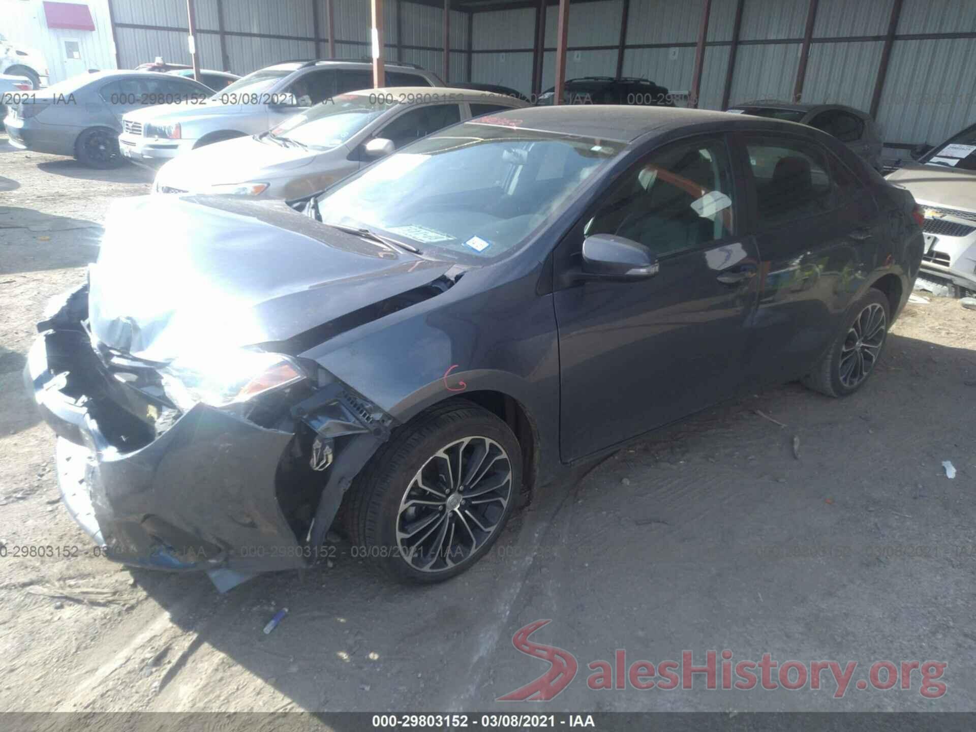 5YFBURHE6GP491322 2016 TOYOTA COROLLA