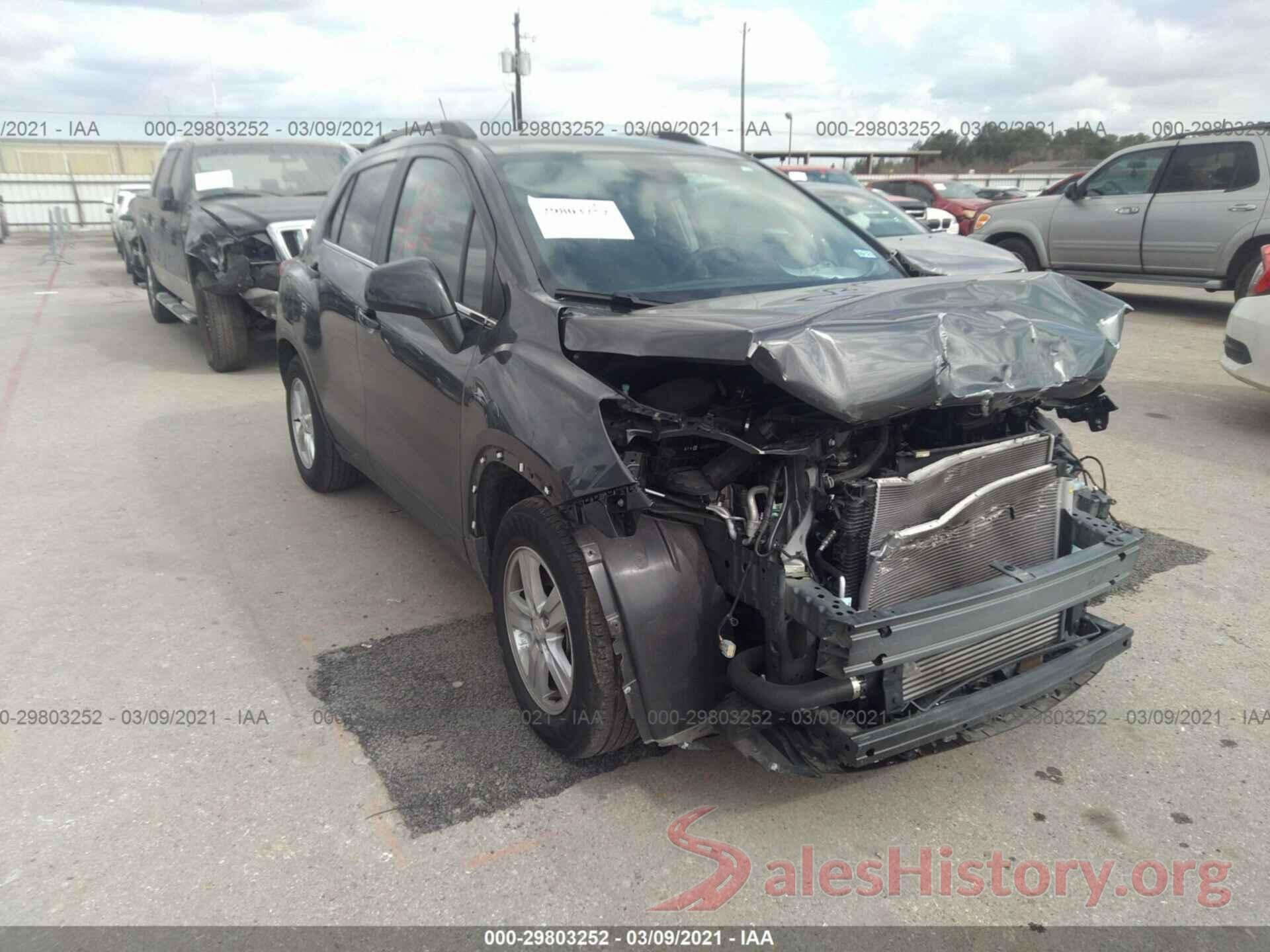 3GNCJLSB0KL398138 2019 CHEVROLET TRAX