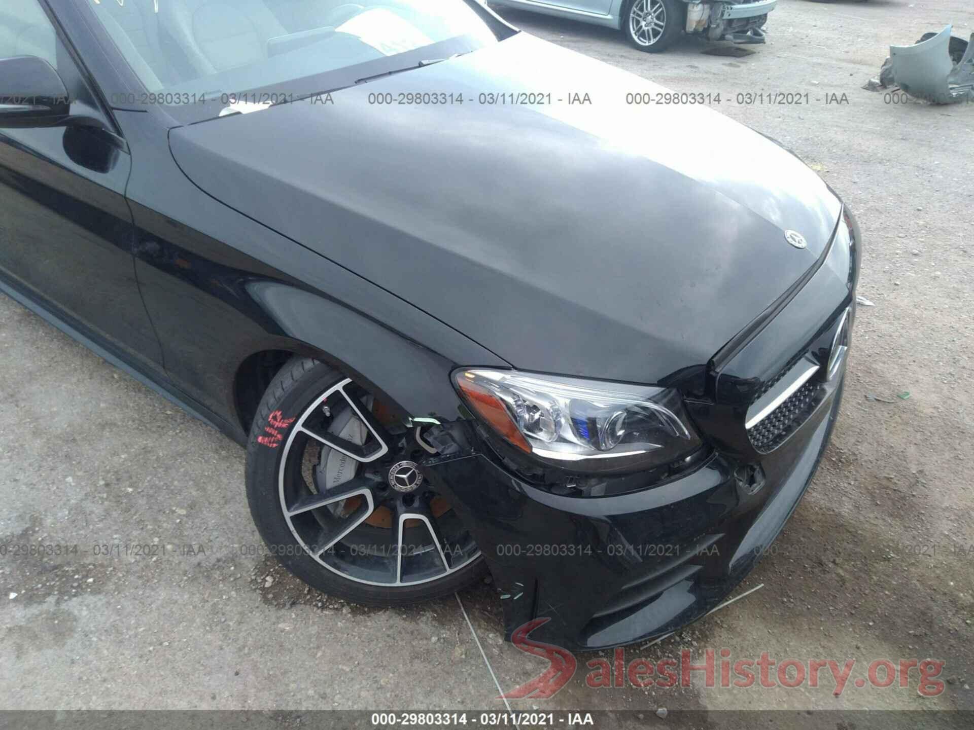 55SWF8DB6KU321546 2019 MERCEDES-BENZ C-CLASS