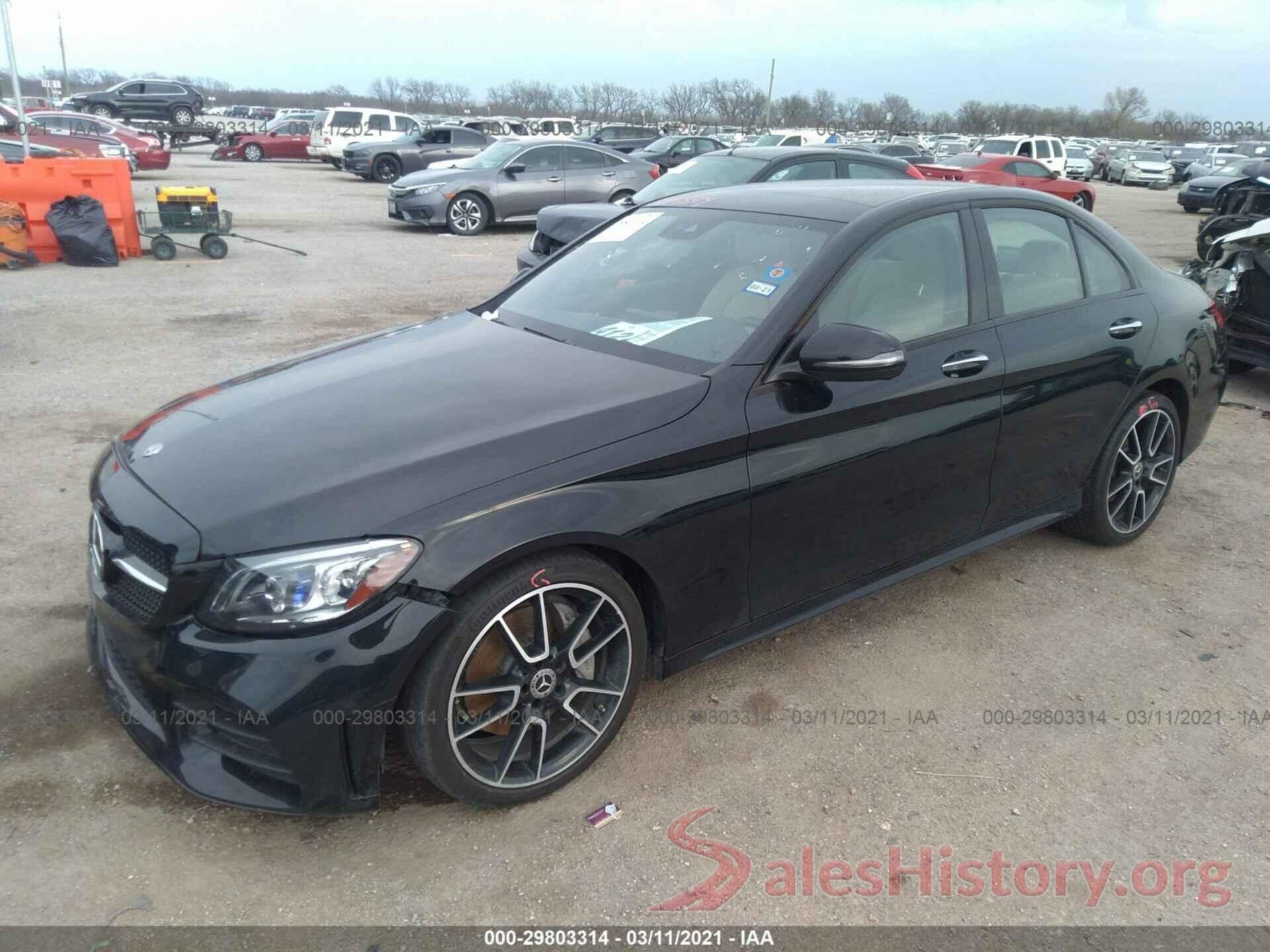 55SWF8DB6KU321546 2019 MERCEDES-BENZ C-CLASS