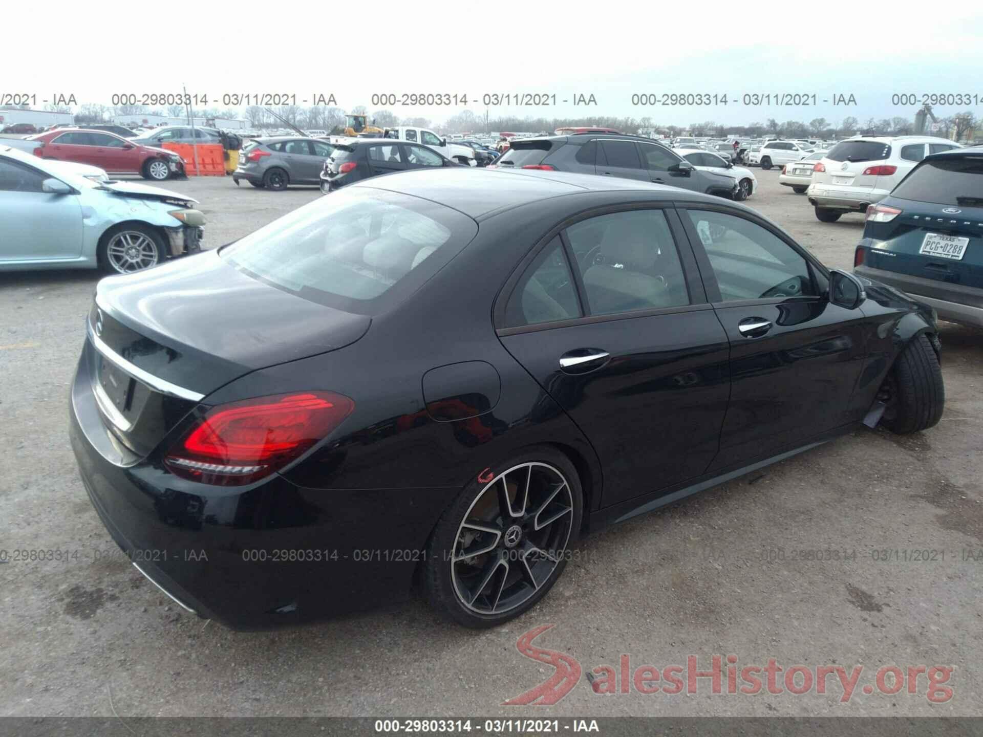 55SWF8DB6KU321546 2019 MERCEDES-BENZ C-CLASS