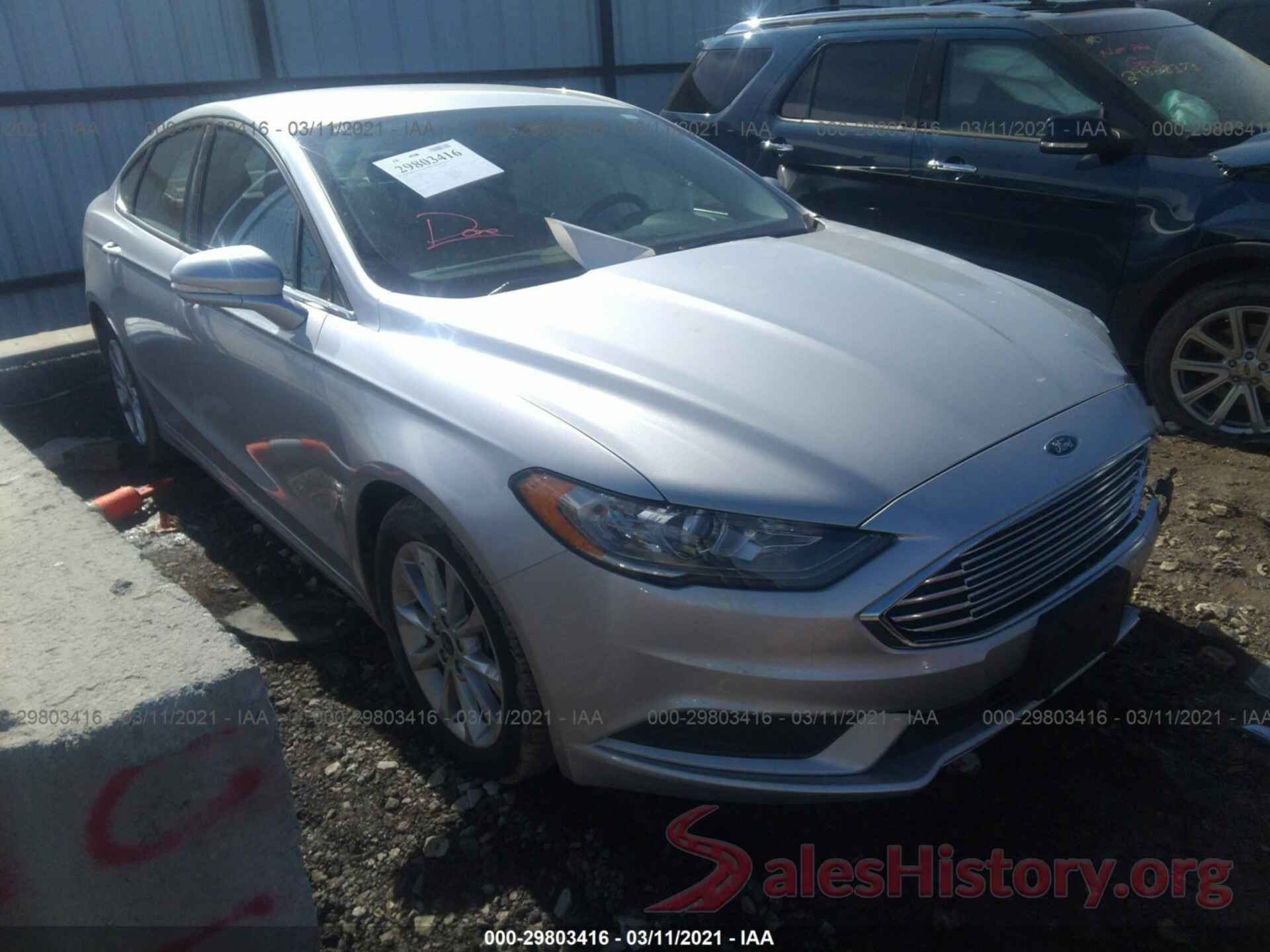 3FA6P0H7XHR221596 2017 FORD FUSION