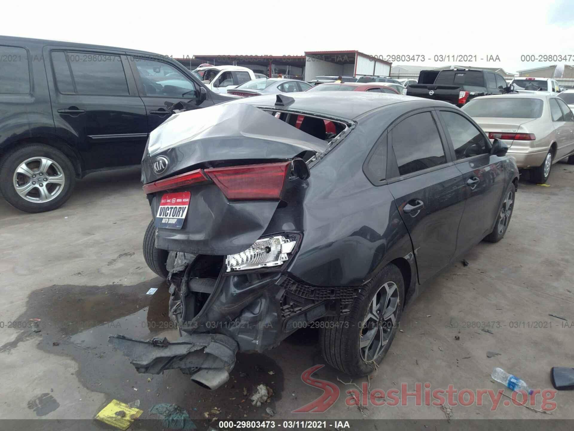 3KPF24AD6KE126063 2019 KIA FORTE