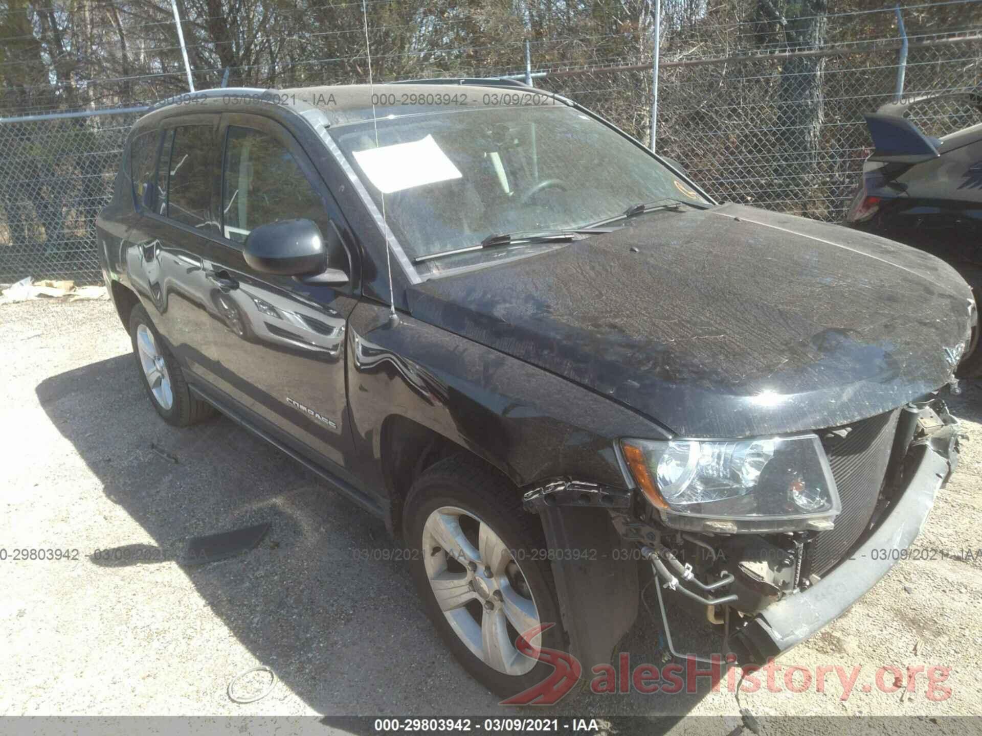 1C4NJCBA2GD568358 2016 JEEP COMPASS