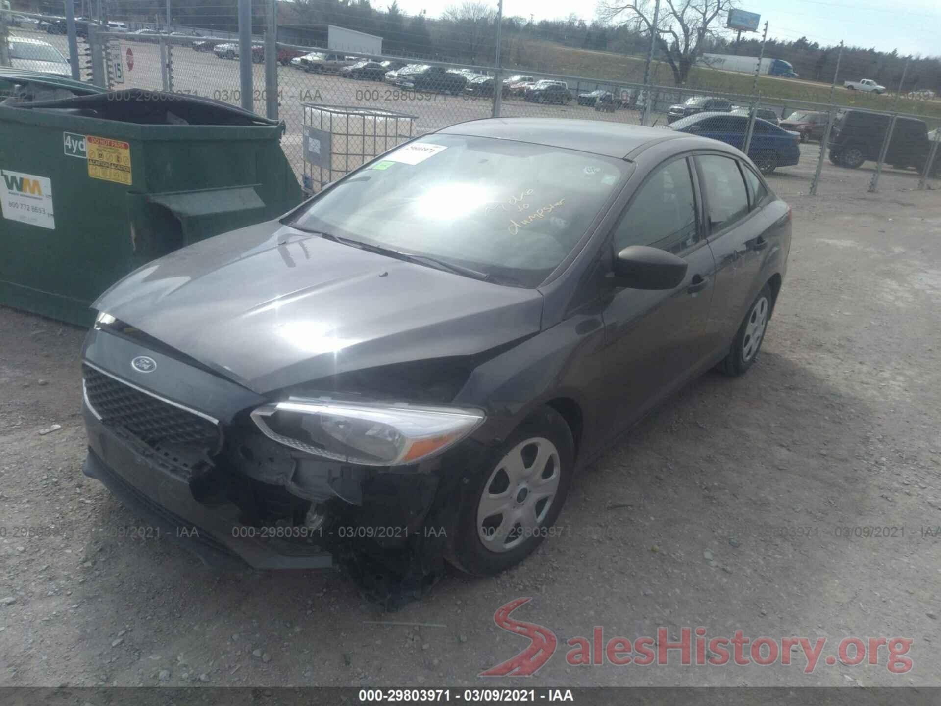 1FADP3E2XHL235482 2017 FORD FOCUS