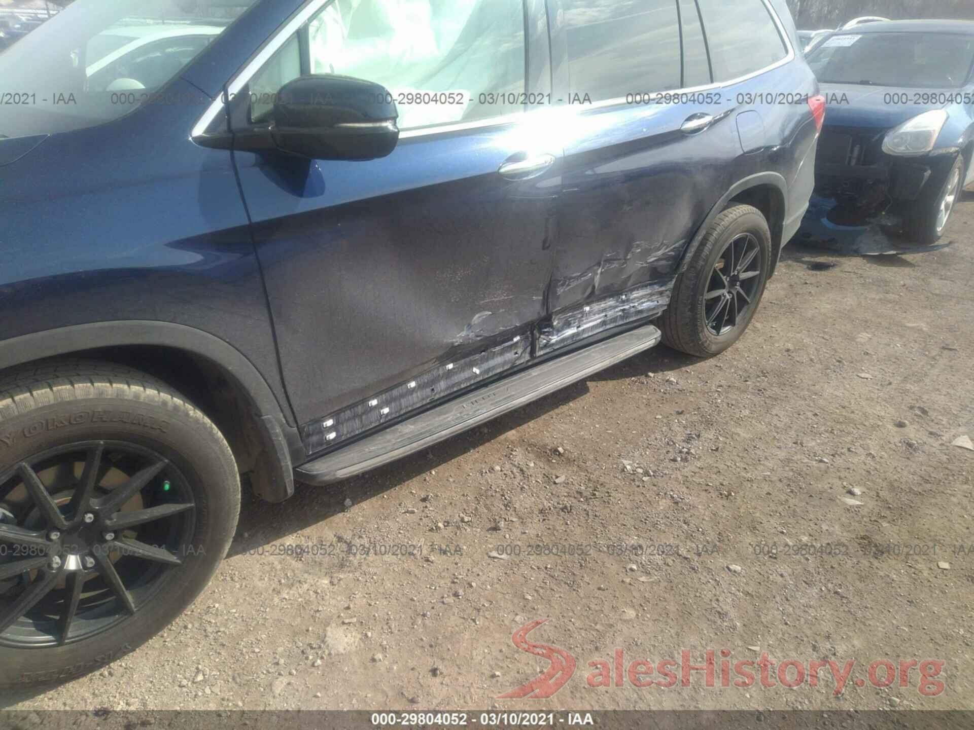 5FNYF6H99GB025241 2016 HONDA PILOT