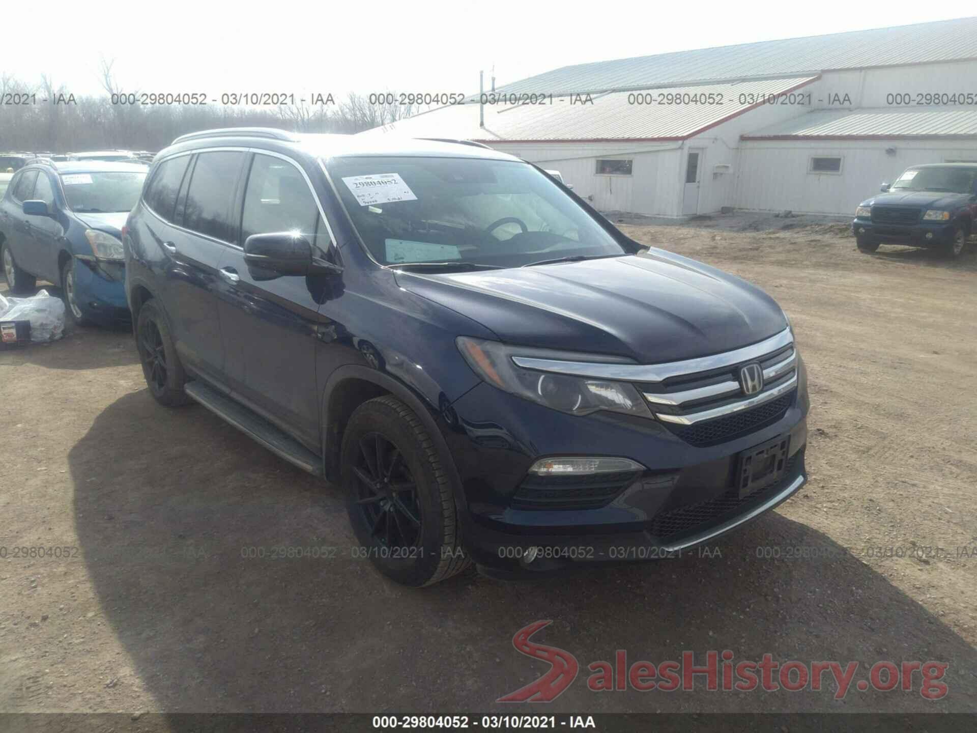 5FNYF6H99GB025241 2016 HONDA PILOT