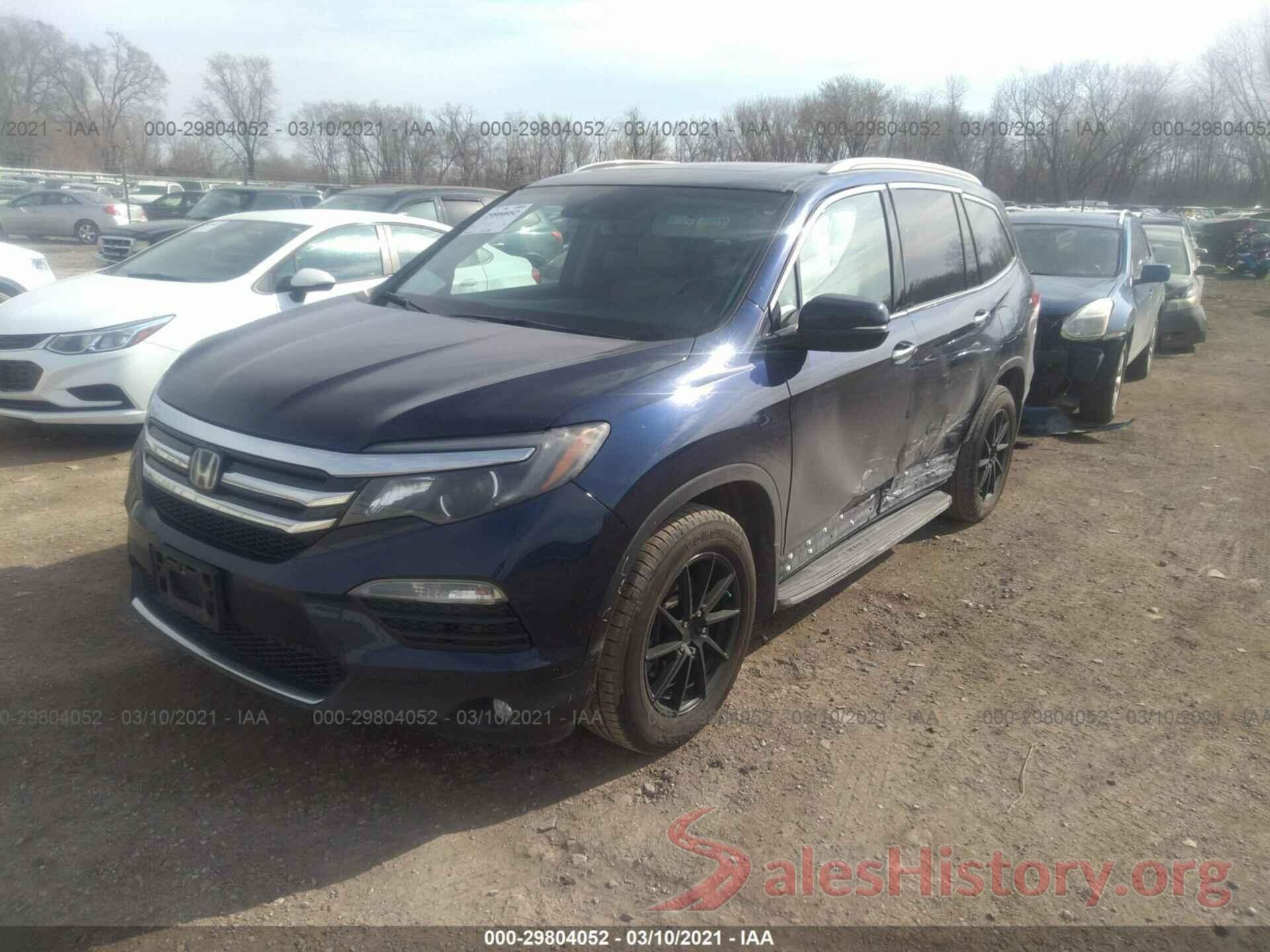 5FNYF6H99GB025241 2016 HONDA PILOT