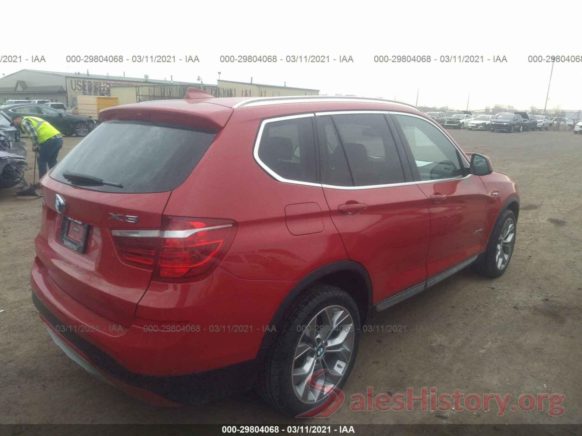 5UXWX9C55G0D81129 2016 BMW X3