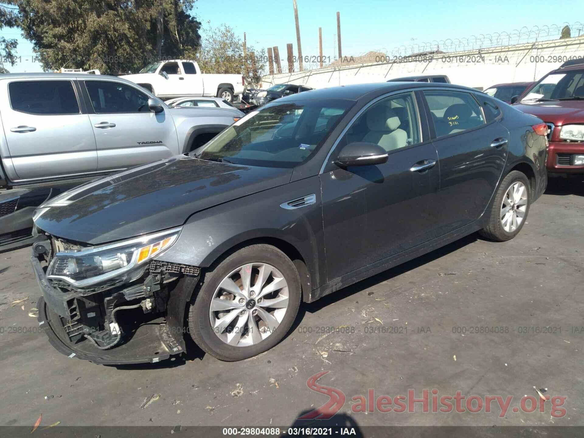 5XXGT4L36GG082327 2016 KIA OPTIMA