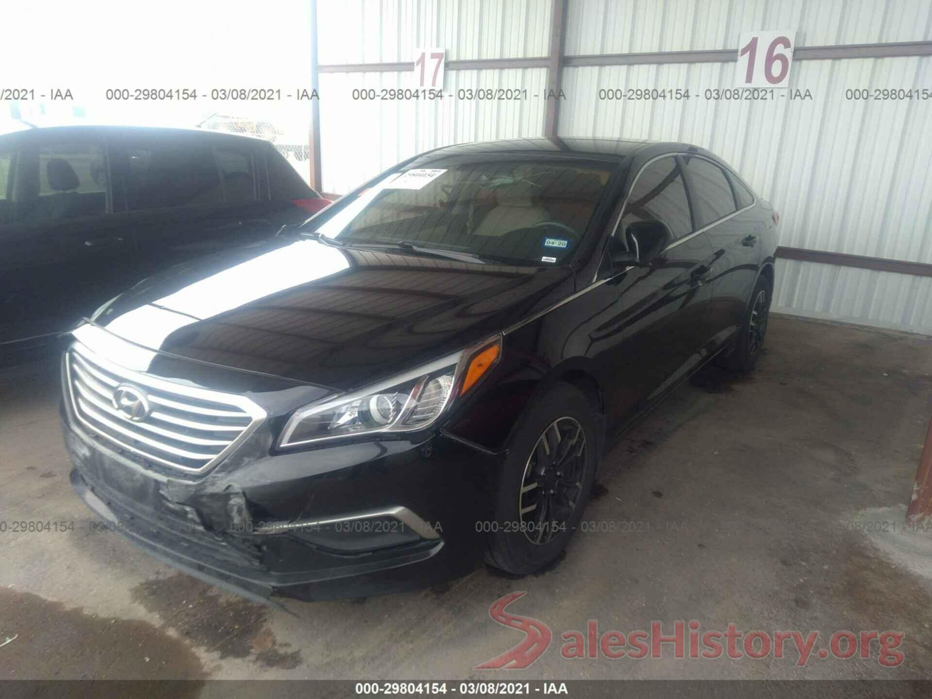 5NPE24AF9HH481245 2017 HYUNDAI SONATA