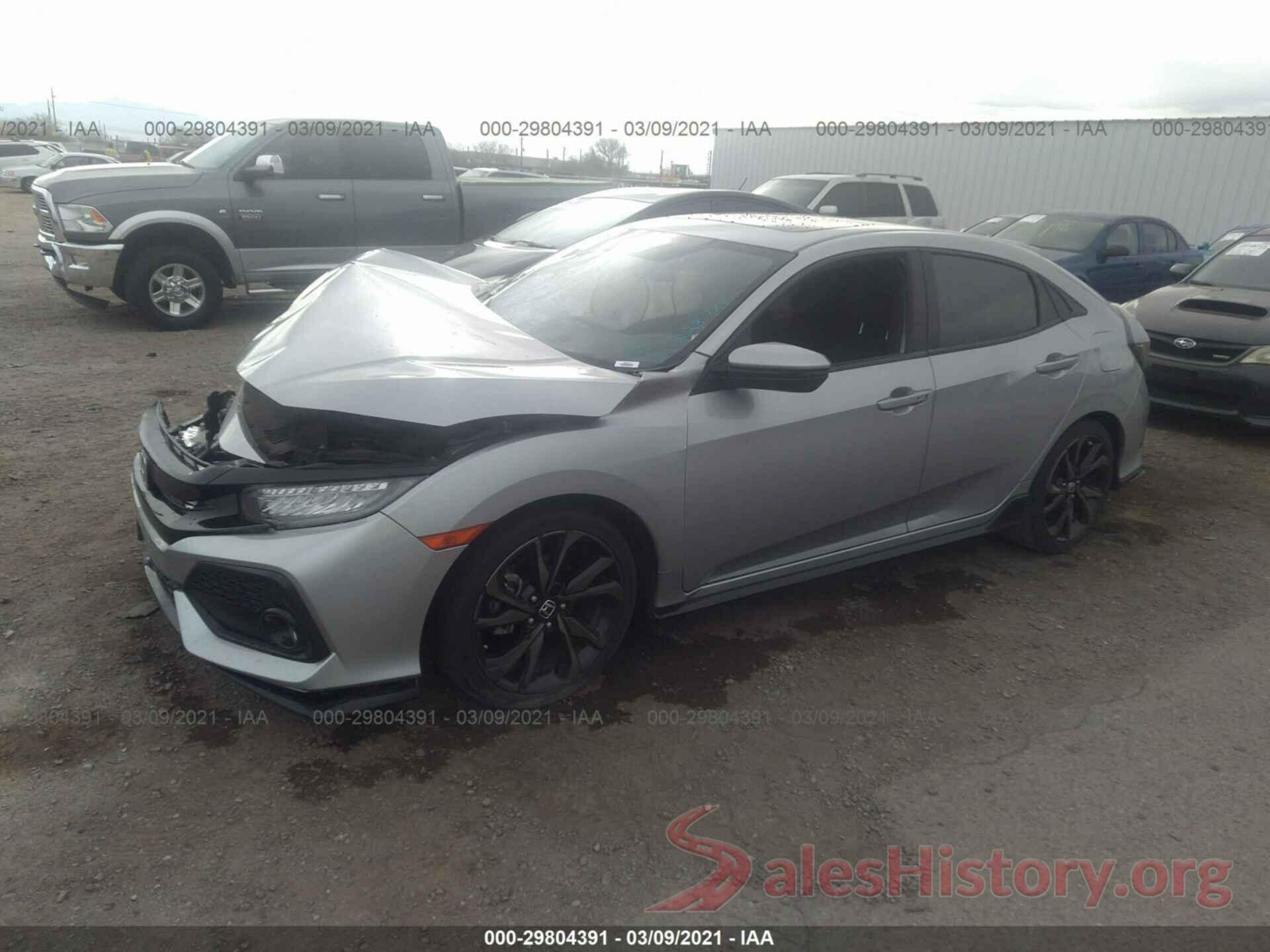 SHHFK7H96HU228743 2017 HONDA CIVIC HATCHBACK