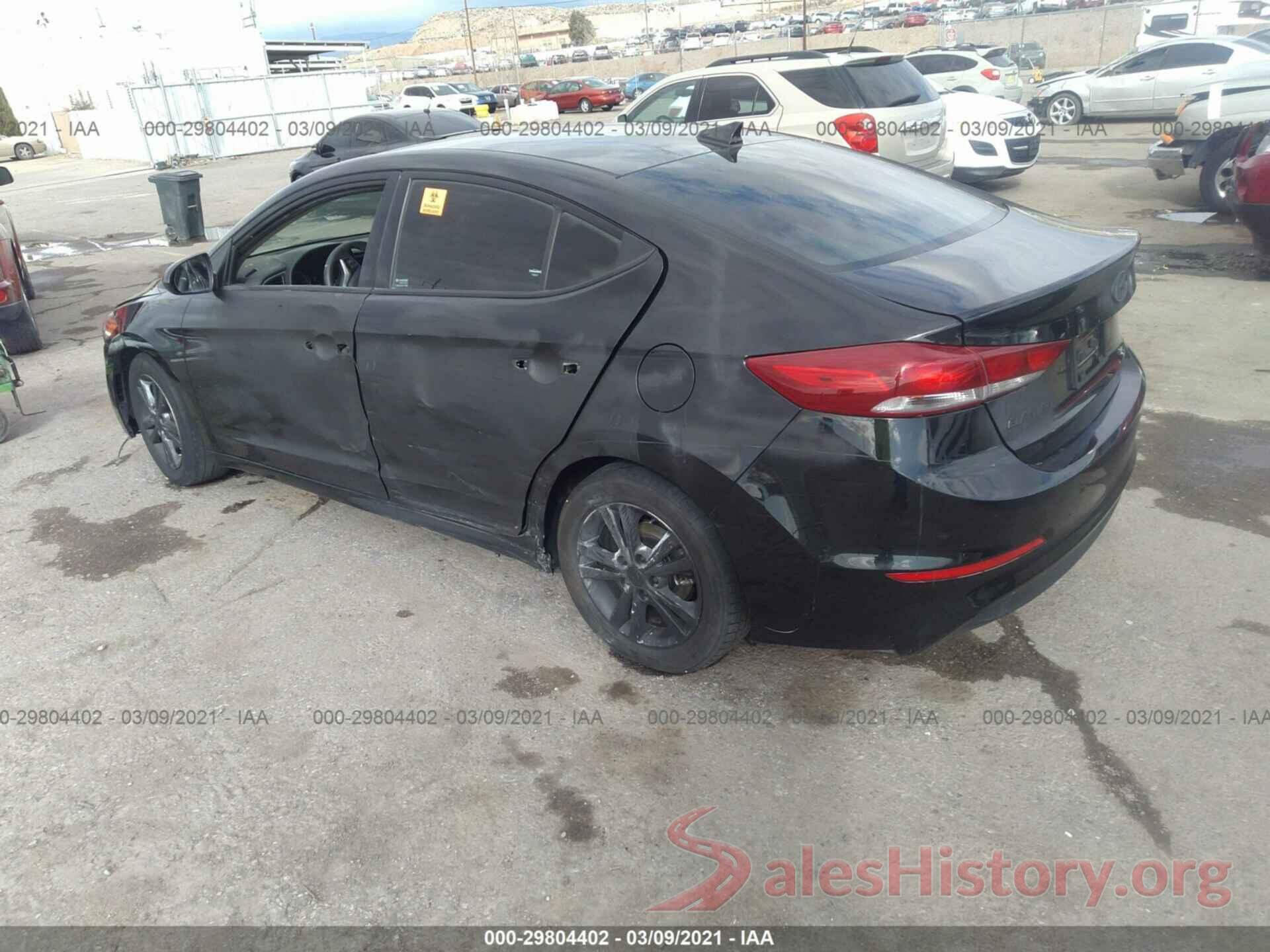 5NPD84LF5JH286241 2018 HYUNDAI ELANTRA