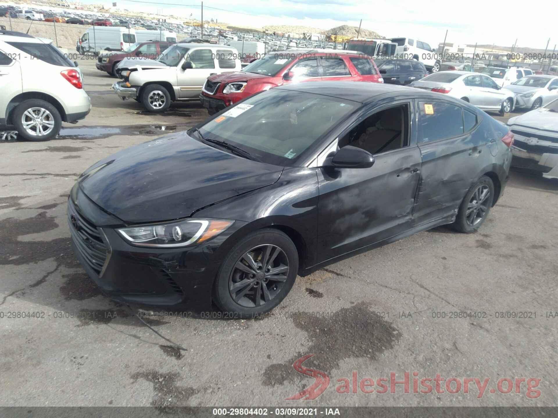 5NPD84LF5JH286241 2018 HYUNDAI ELANTRA