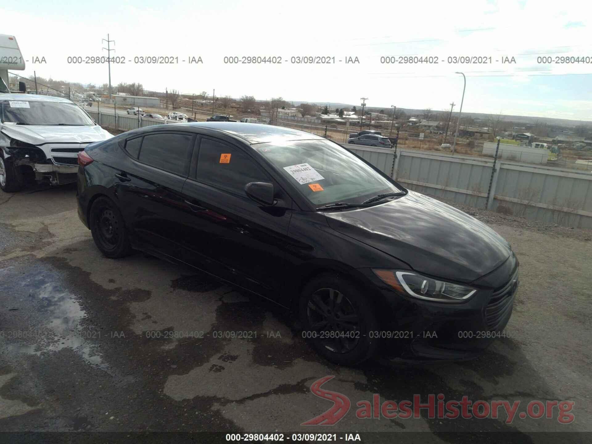 5NPD84LF5JH286241 2018 HYUNDAI ELANTRA