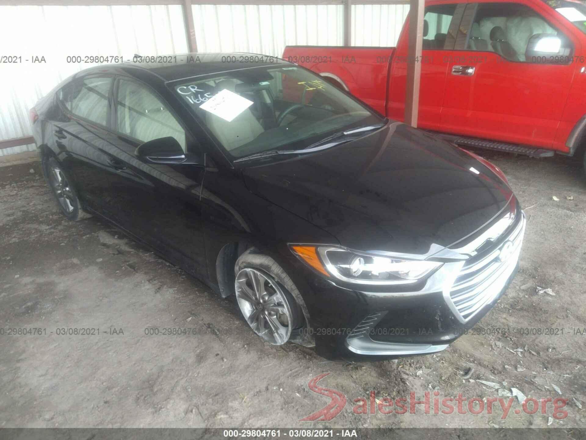 5NPD84LFXJH258001 2018 HYUNDAI ELANTRA