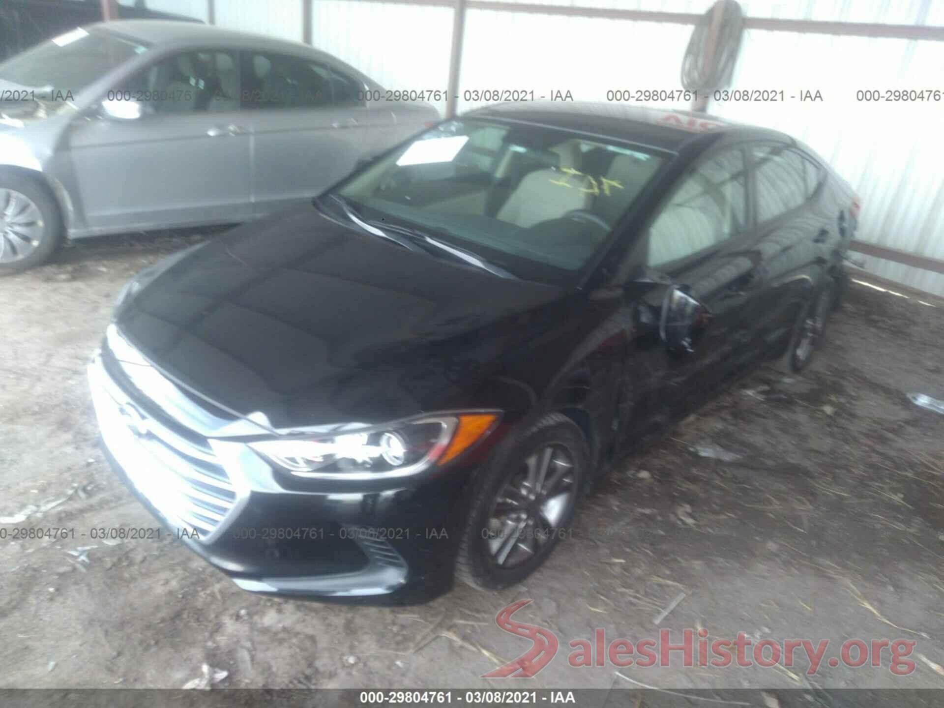 5NPD84LFXJH258001 2018 HYUNDAI ELANTRA