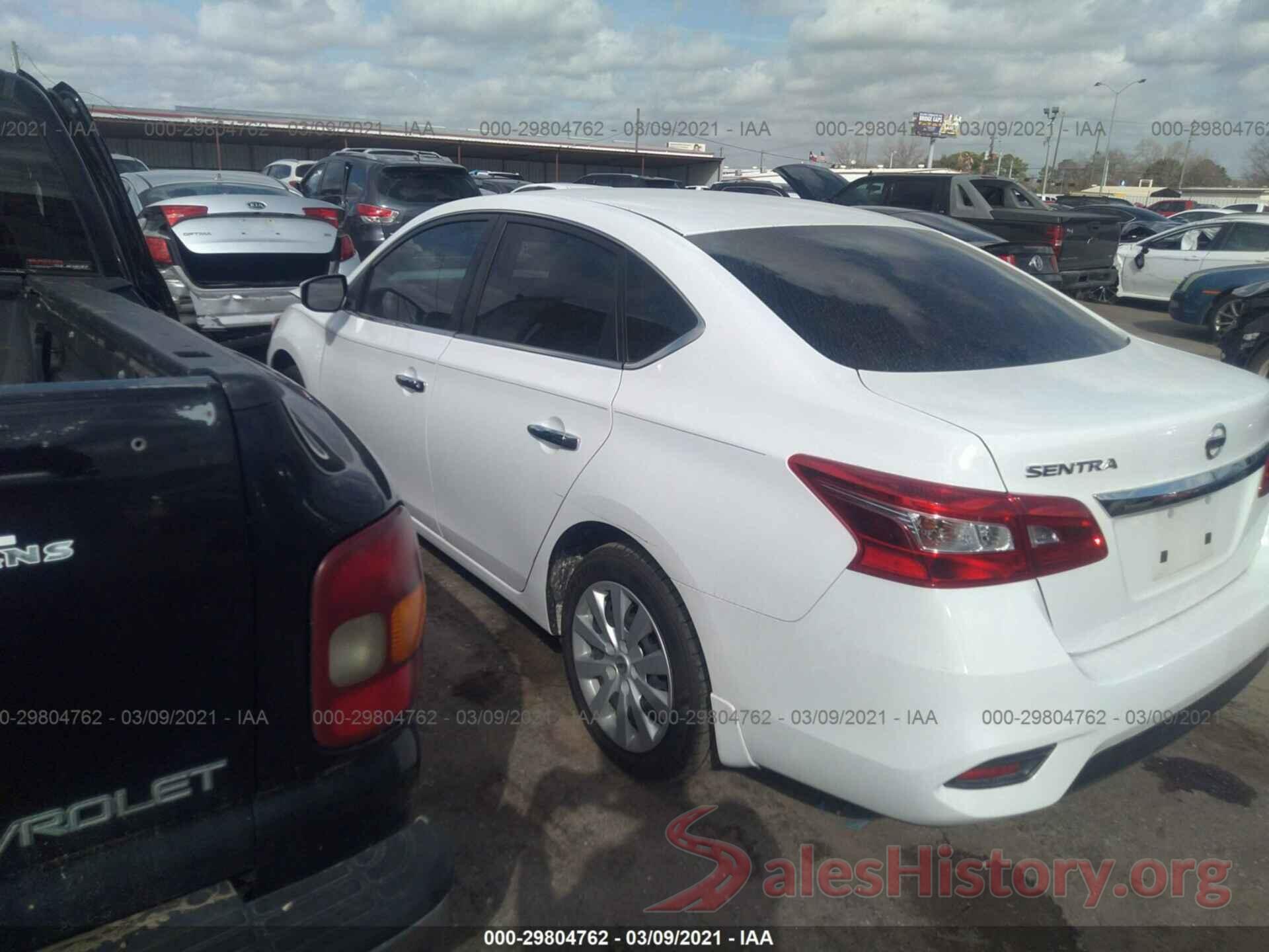 3N1AB7AP3HY408256 2017 NISSAN SENTRA