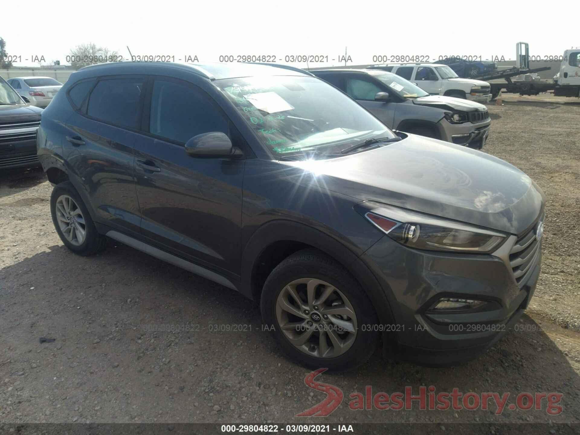 KM8J33A43HU431799 2017 HYUNDAI TUCSON