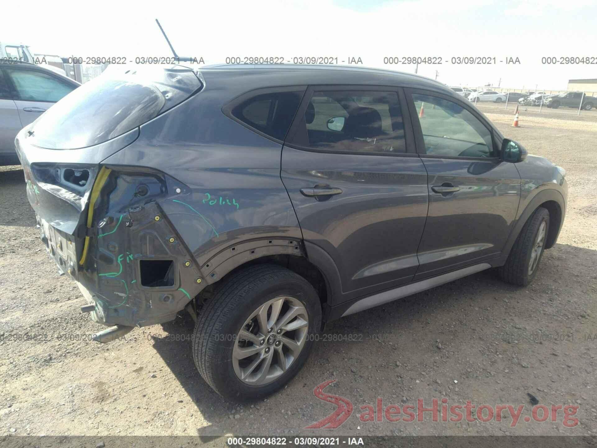 KM8J33A43HU431799 2017 HYUNDAI TUCSON