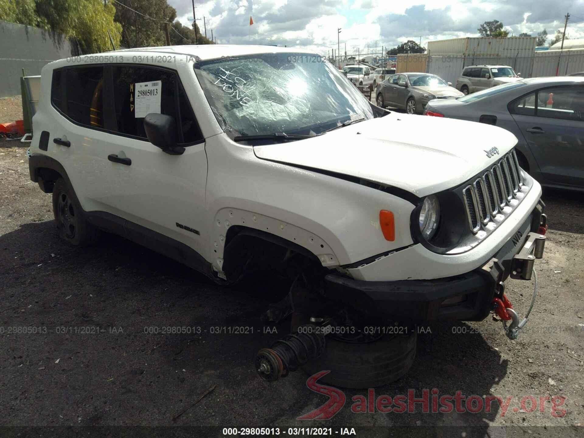 ZACCJBAB8JPJ57077 2018 JEEP RENEGADE