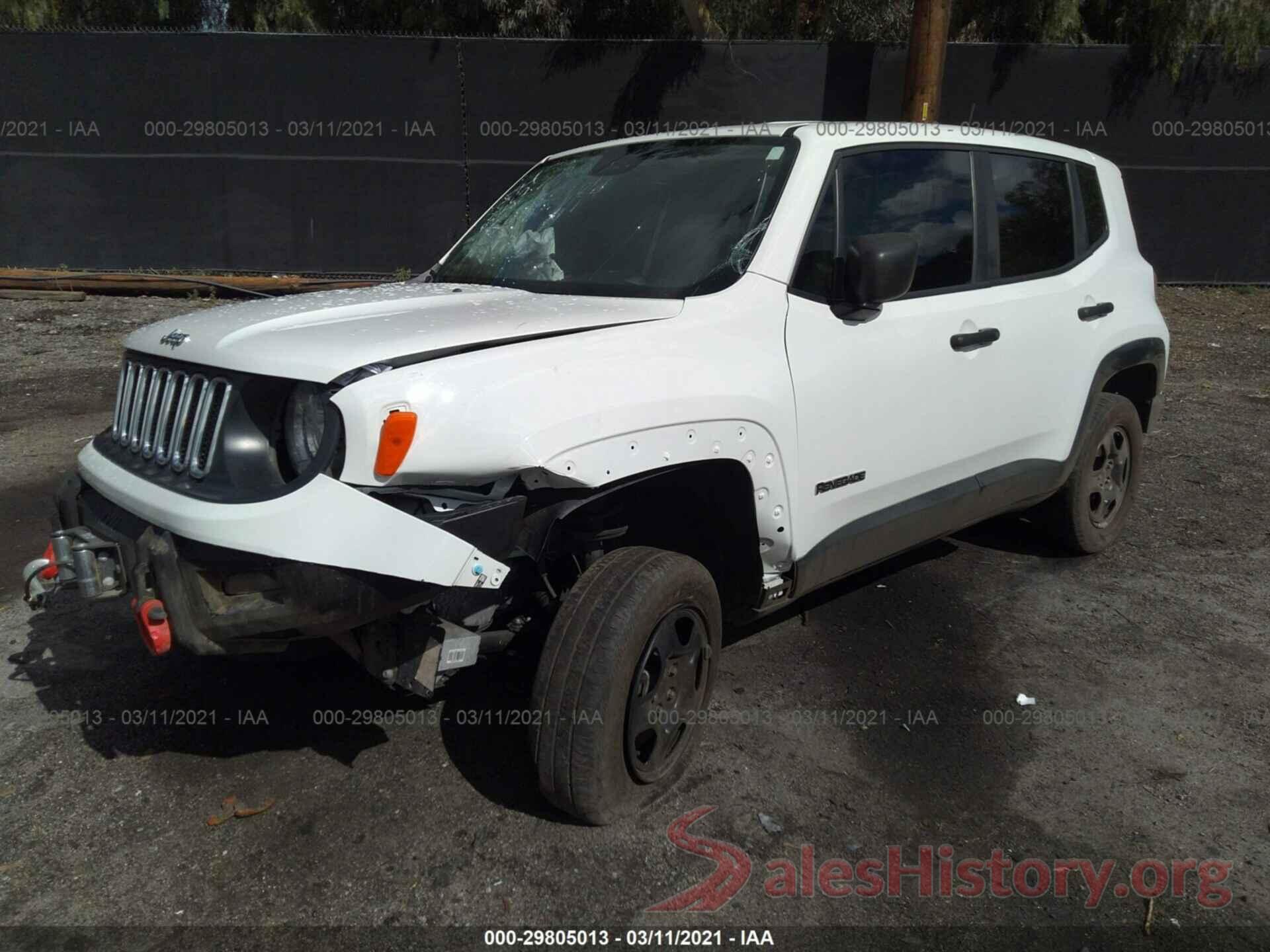 ZACCJBAB8JPJ57077 2018 JEEP RENEGADE