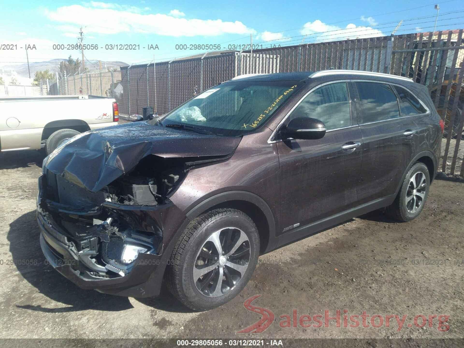 5XYPHDA51JG362584 2018 KIA SORENTO