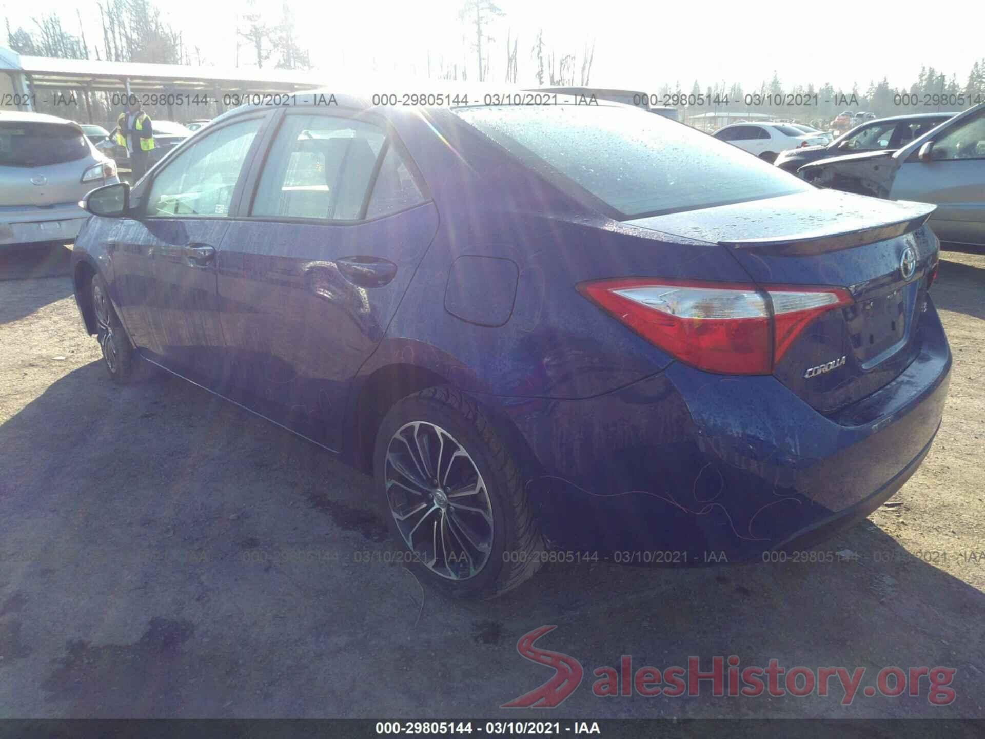 2T1BURHE4GC497684 2016 TOYOTA COROLLA