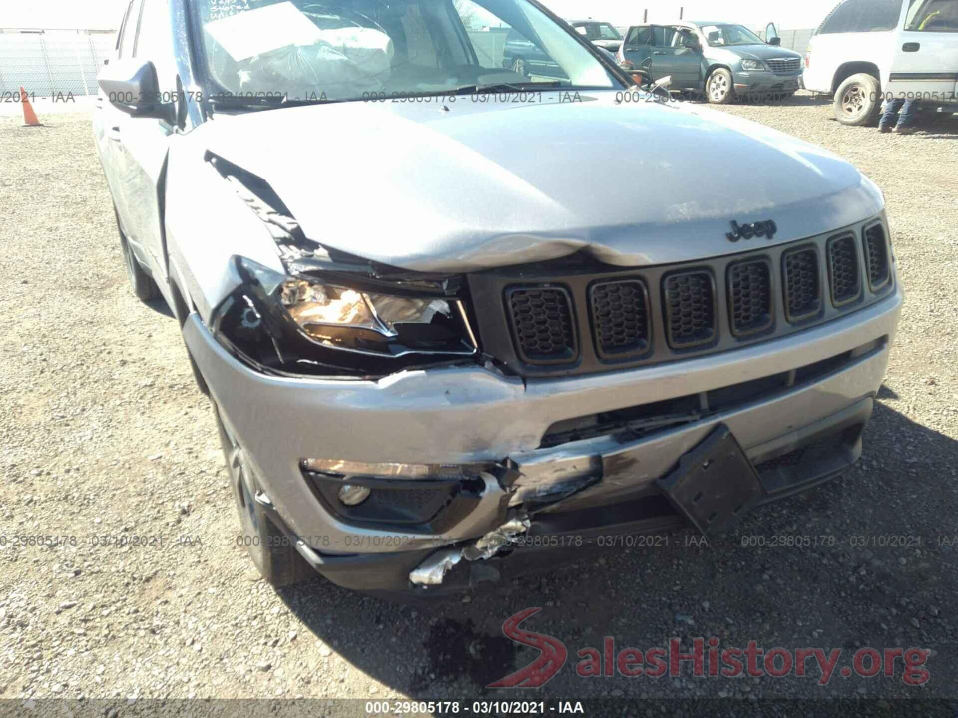 3C4NJCBB6LT129354 2020 JEEP COMPASS