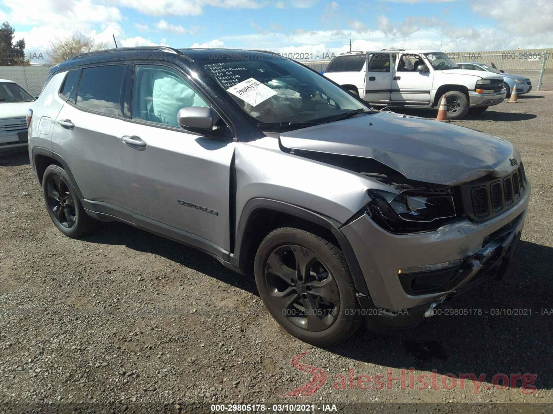 3C4NJCBB6LT129354 2020 JEEP COMPASS