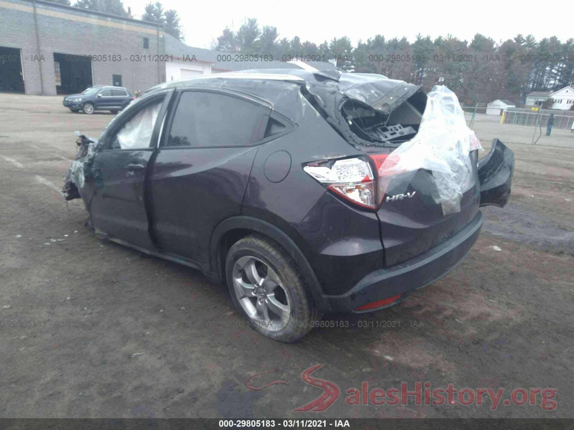 3CZRU6H71GM727567 2016 HONDA HR-V