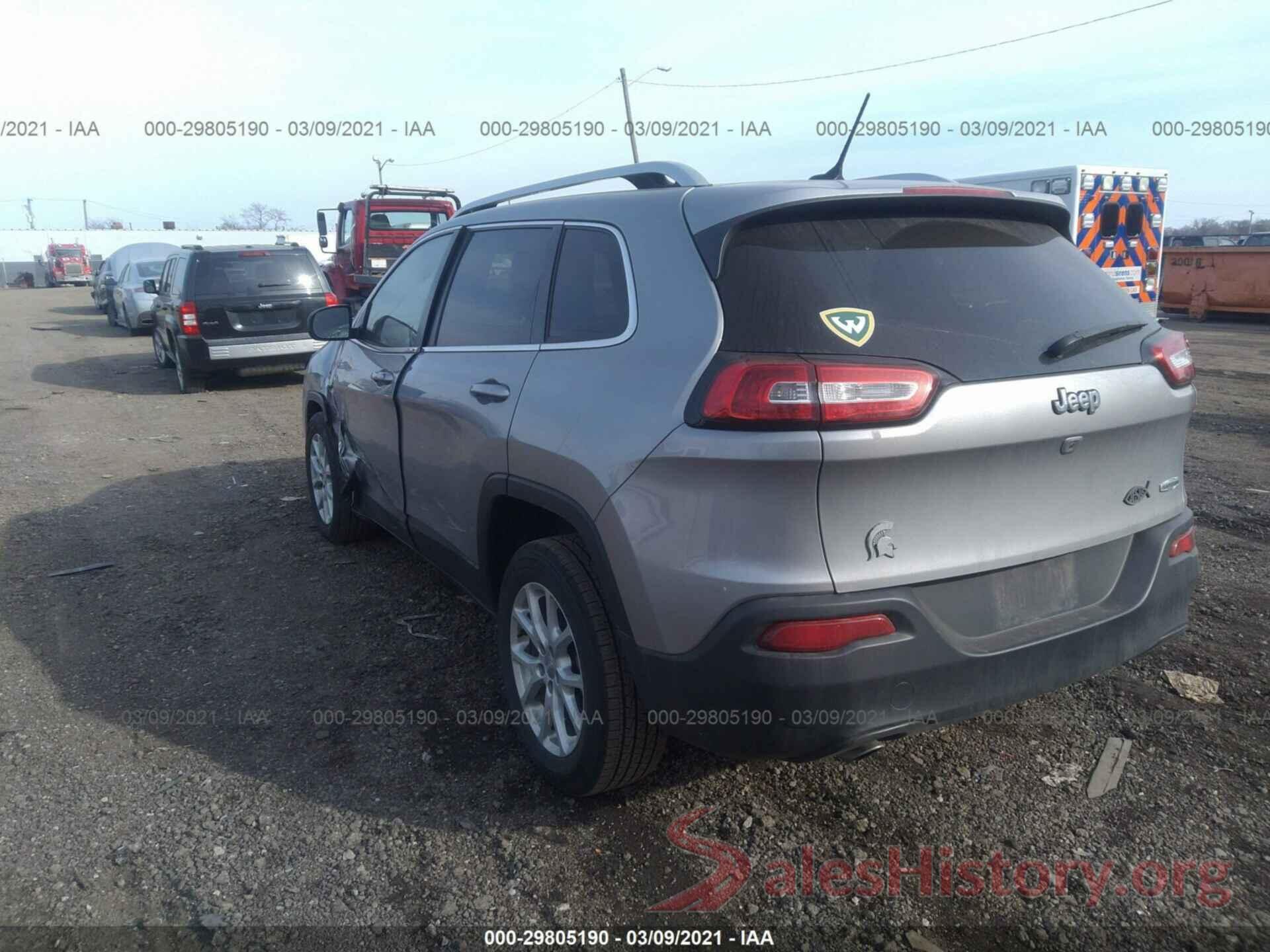 1C4PJLCB5HW603206 2017 JEEP CHEROKEE