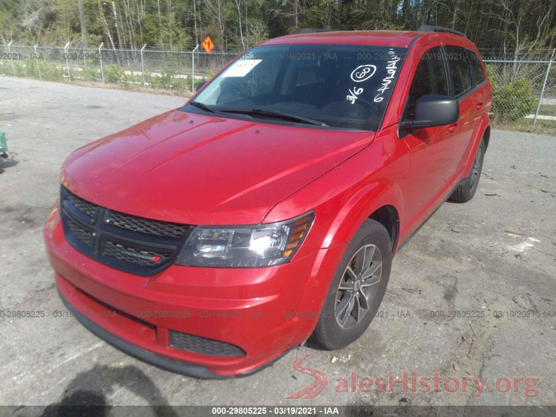 3C4PDCAB3JT319546 2018 DODGE JOURNEY